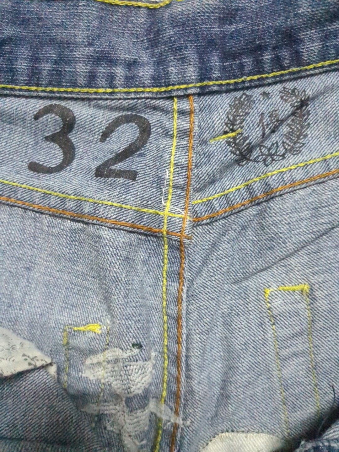 Japanese Brand × RMC Jeans RMC BACK EMBROIDERED SELVEDGED DENIM Size US 32 / EU 48 - 7 Thumbnail