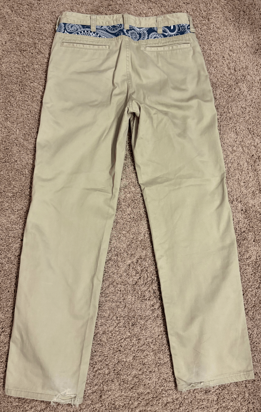 Bape × Undefeated Bape x Undefeated Chinos Khaki Pants Size US 29 - 2 Thumbnail