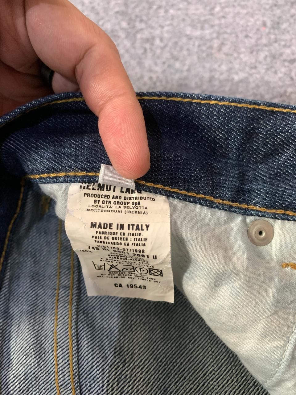 Helmut Lang Long pants denim Helmut Lang Size US 28 / EU 44 - 7 Thumbnail