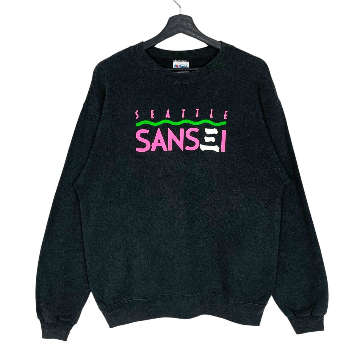 Vintage Vintage 90s Seattle Sansei University Sweatshirt Crewneck Size US M / EU 48-50 / 2 - 1 Thumbnail