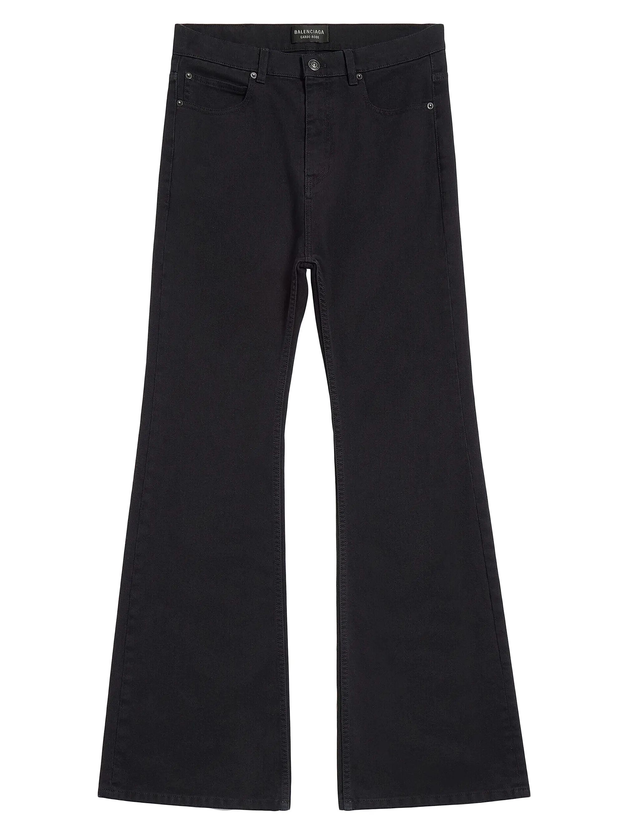 o1bcso1str1025 Flared Pants in Dark Grey