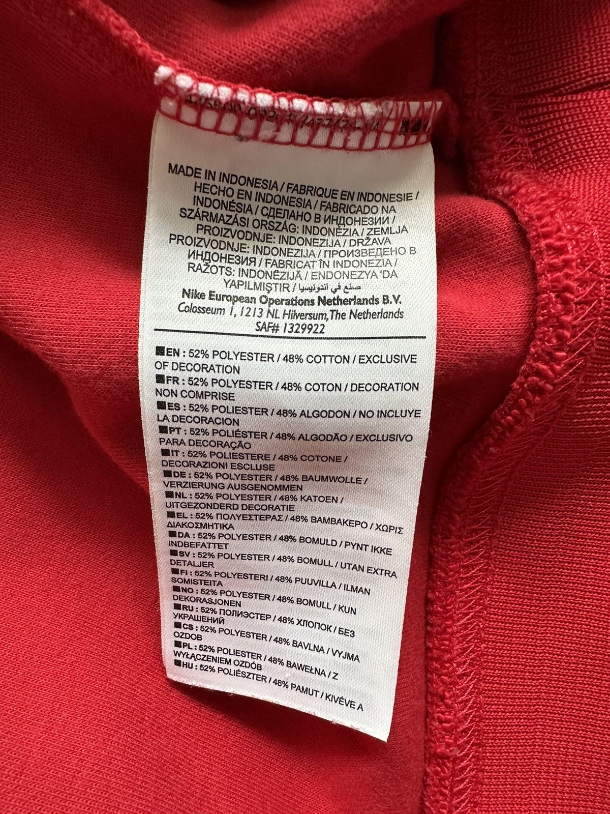Nike Vintage zip track jacket Nike FC Arsenal Size US XL / EU 56 / 4 - 11 Thumbnail