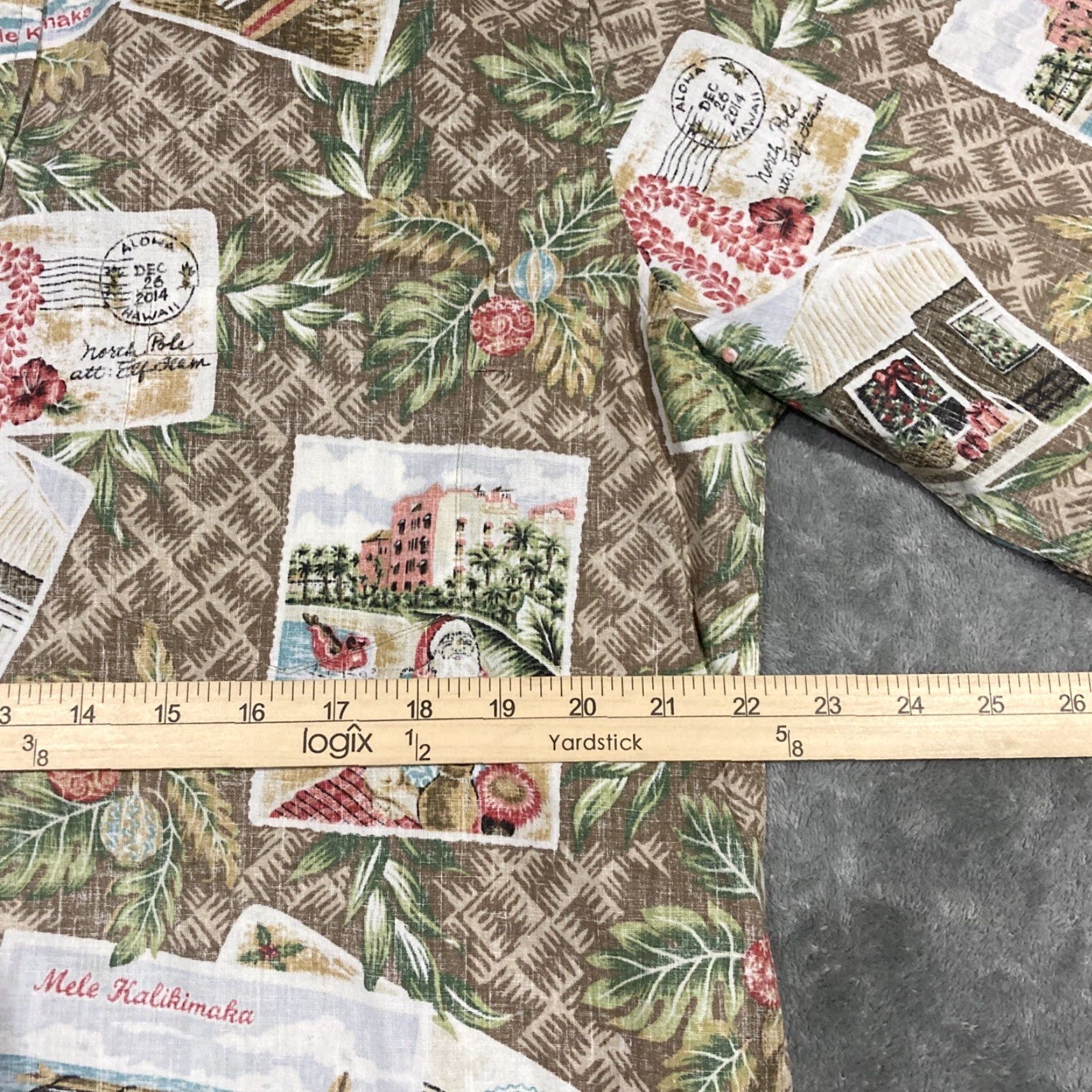 Reyn Spooner Reyn Spooner Mele Kalikimaka Limited Issue Christmas Button-Up Shirt Mens Med Multicolor Short Sleeve Shirt Size US M / EU 48-50 / 2 - 5 Thumbnail