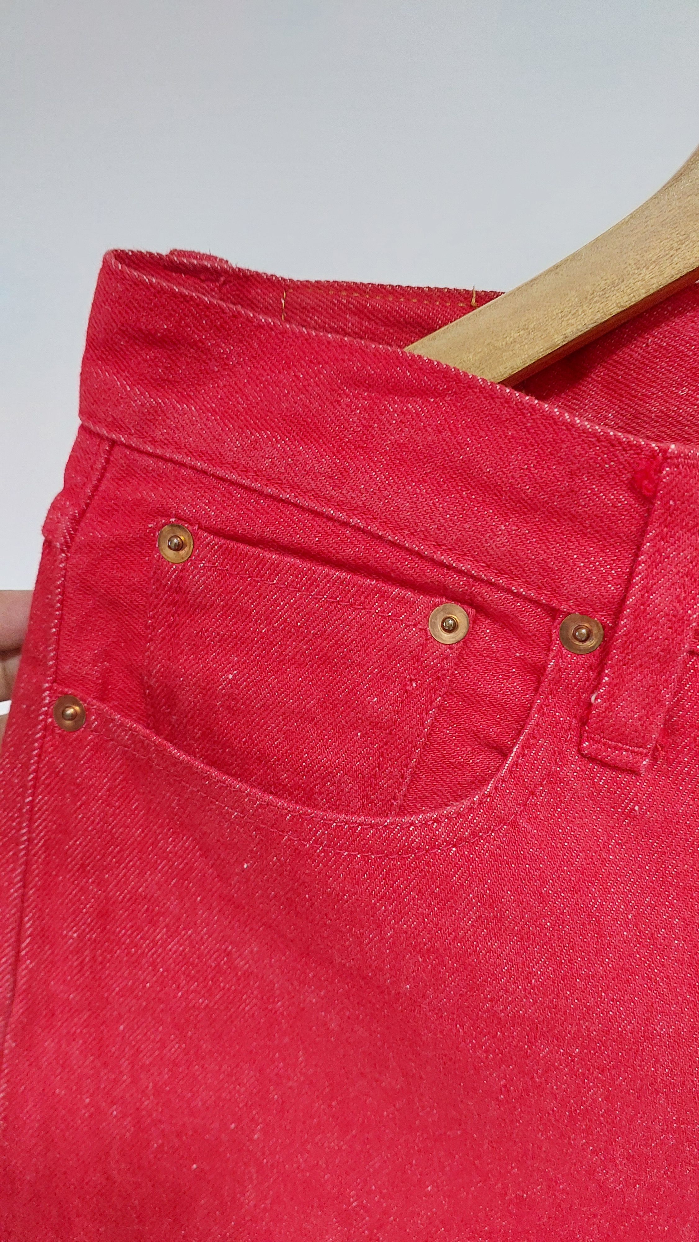 Eternal × Japanese Brand ETERNAL RED JEANS PANT Size US 32 / EU 48 - 12 Thumbnail