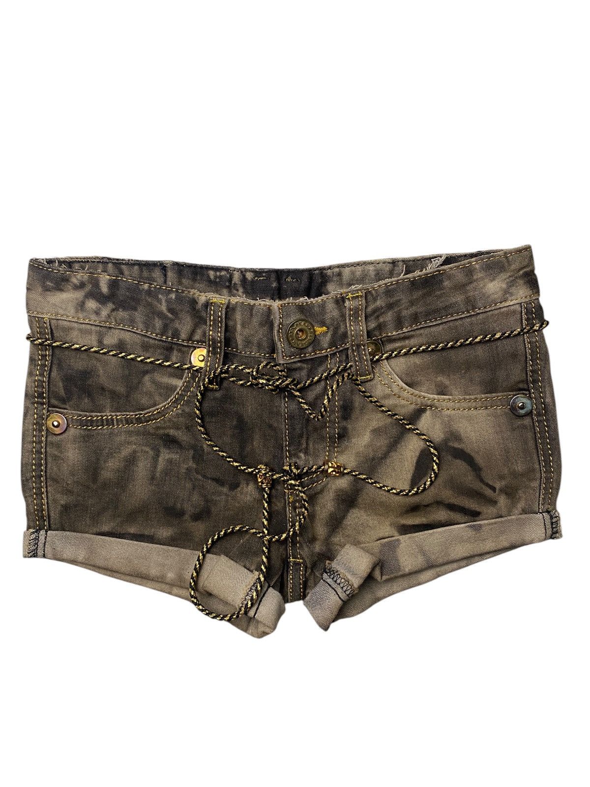 Hysteric Glamour 2000's D.I.A Gyaru Laced Mini Skirt Size 27" / US 4 / IT 40 - 1 Thumbnail
