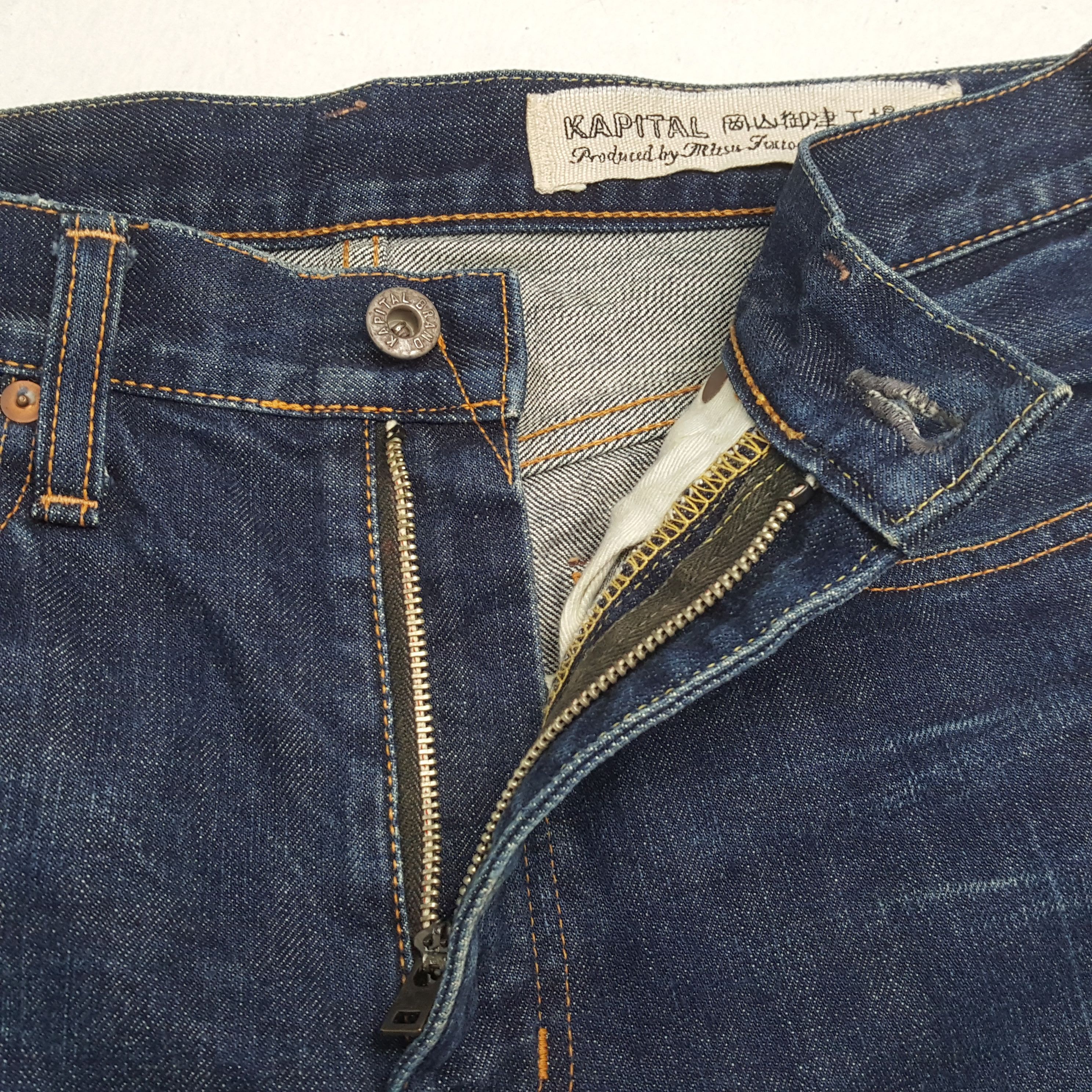 Japanese Brand × Kapital × Vintage Vintage KAPITAL Japanese Fashion Brand Rare Design Jeans Size US 30 / EU 46 - 12 Thumbnail