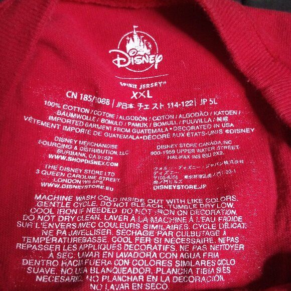 Disney Disney Spirit Jersey Mickey Mouse American Original Shirt Size US XXL / EU 58 / 5 - 3 Thumbnail