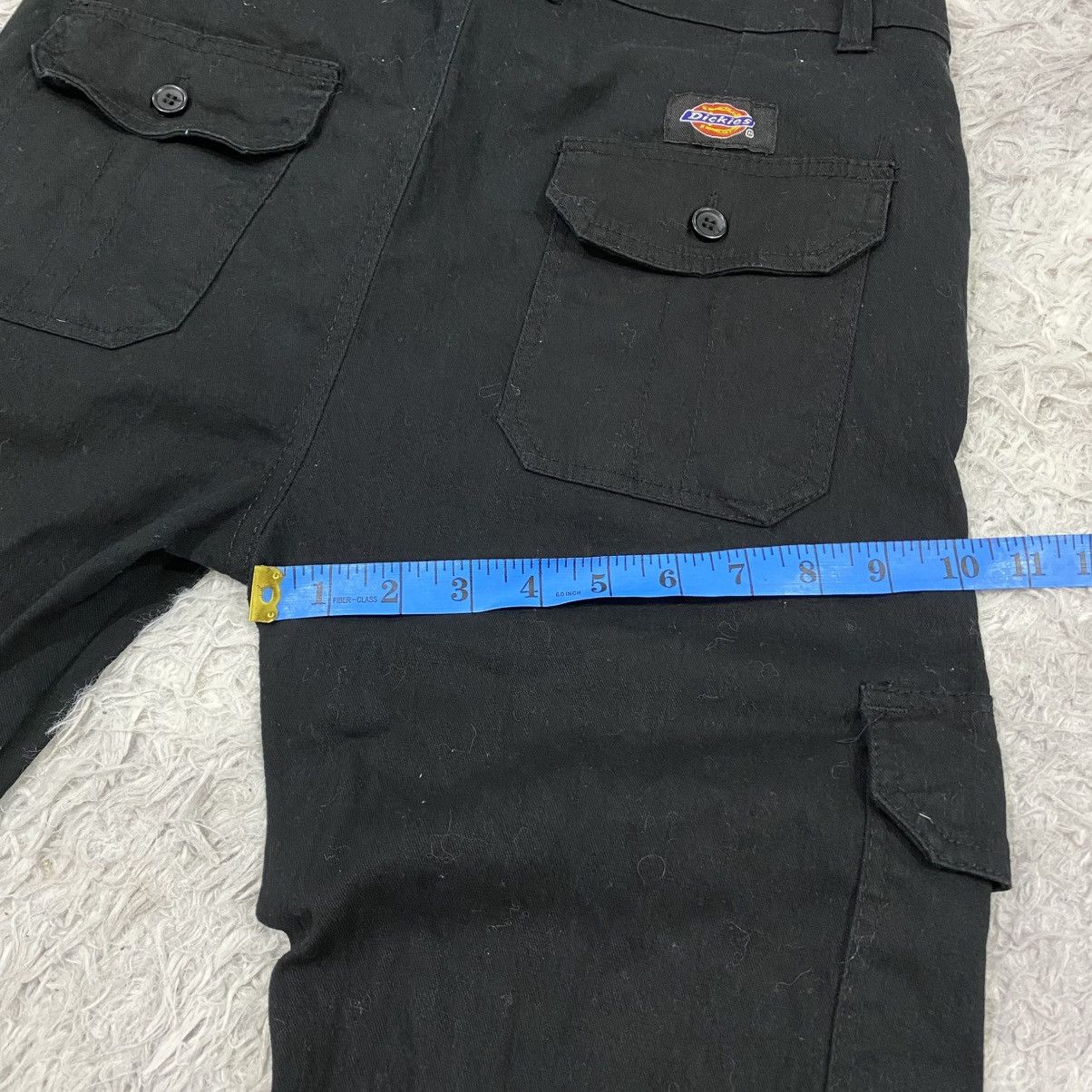 Dickies × Vintage Dickies black cargo pocket pant stretch Size US 34 / EU 50 - 10 Thumbnail