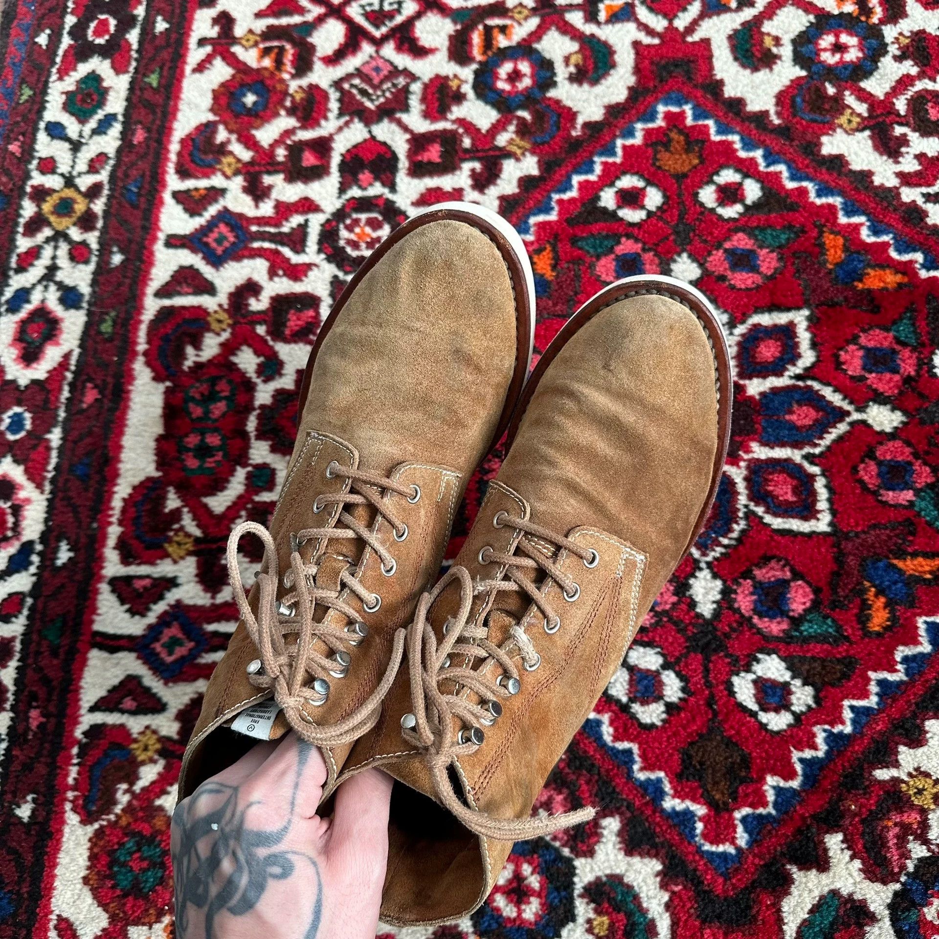 Visvim visvim 10ss virgil kangaroo suede boots 8 Size US 8 / EU 41 - 4 Thumbnail