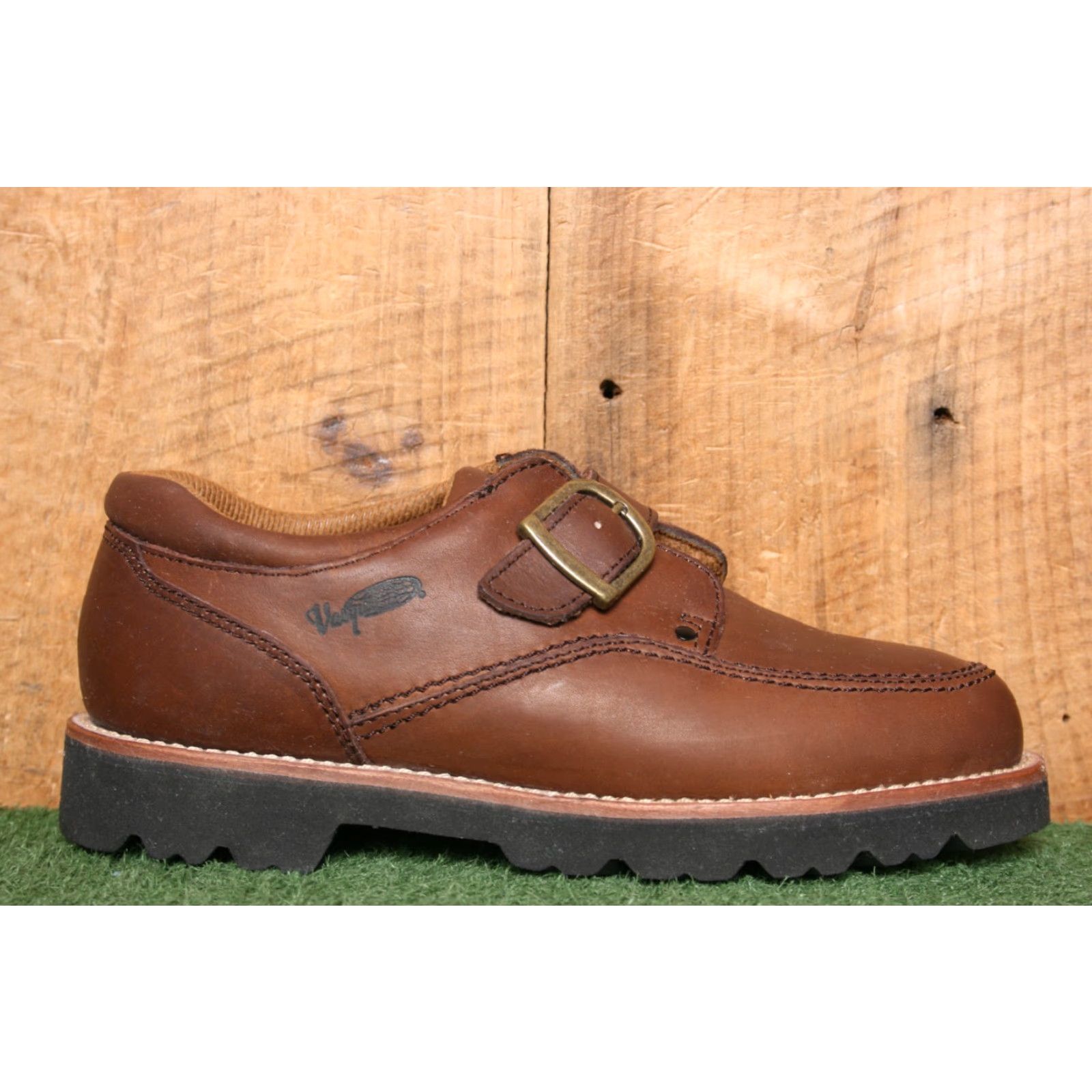Vasque Vasque Sonoma Brown Leather Monk Buckle Strap Low Boot Oxfords Women's Sz. 9 Size US 9 / IT 39 - 2 Thumbnail