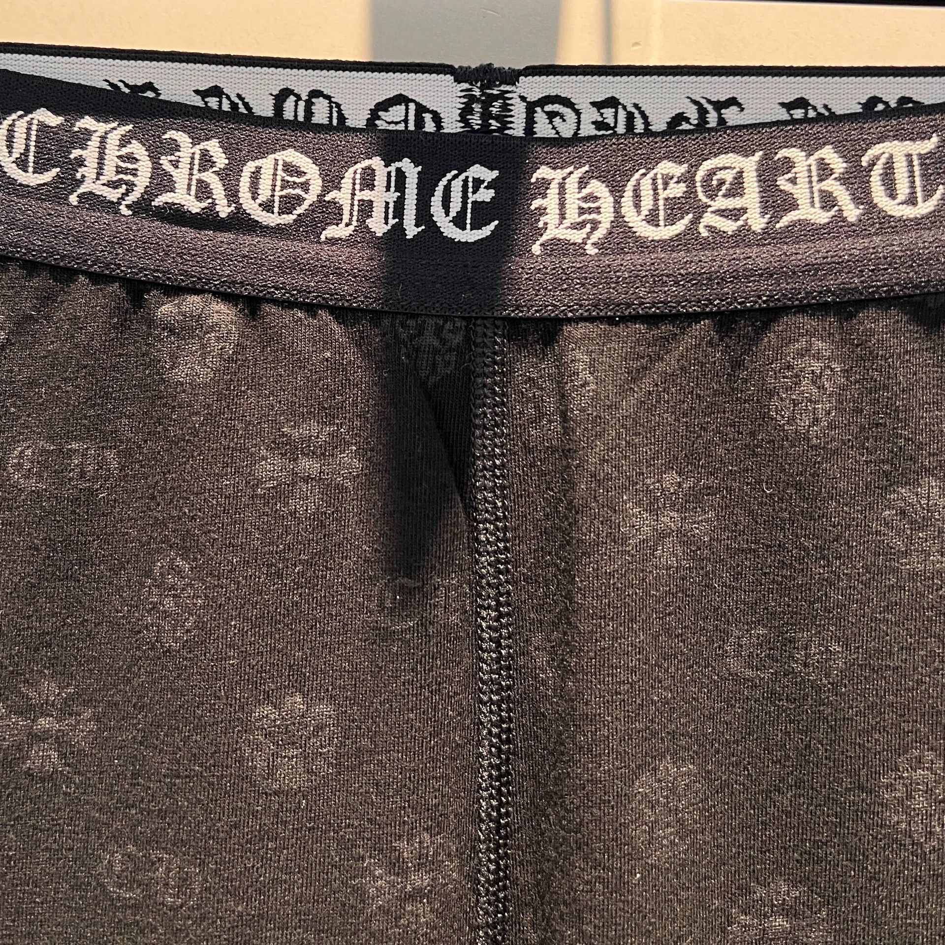 Chrome Hearts Chrome Hearts Yoga Pants with All-Over Print of Sanskrit Size 29" - 3 Thumbnail