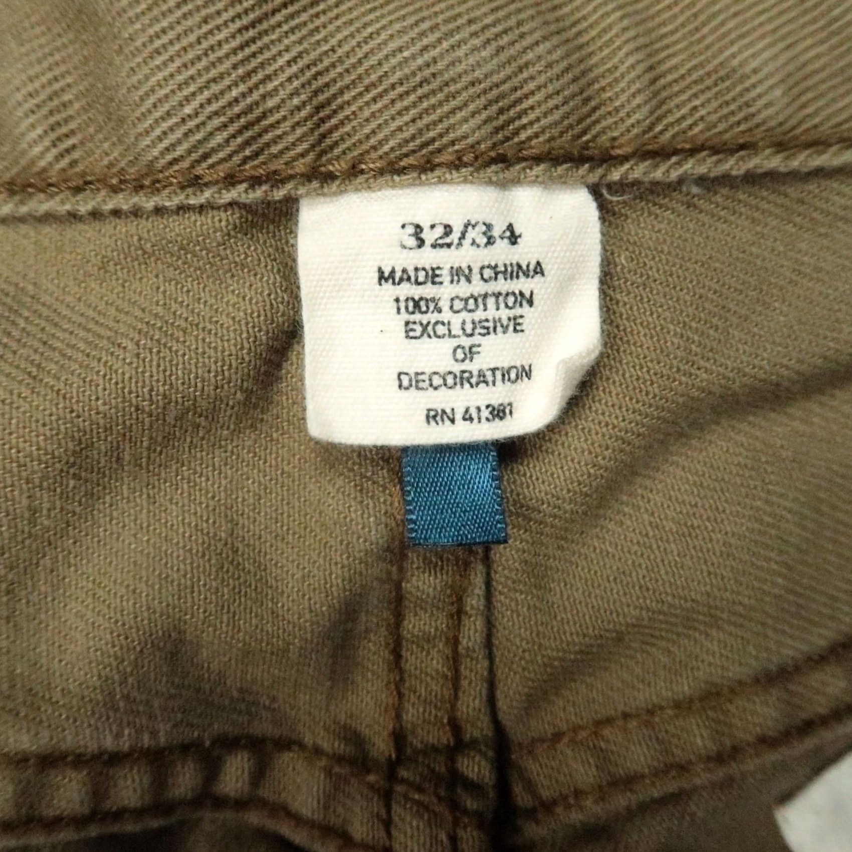 Polo Ralph Lauren Polo Ralph Lauren Jeans Mens 32x34 Brown 5-Pocket Classic Straight 867 Size US XS / EU 42 / 0 - 4 Thumbnail