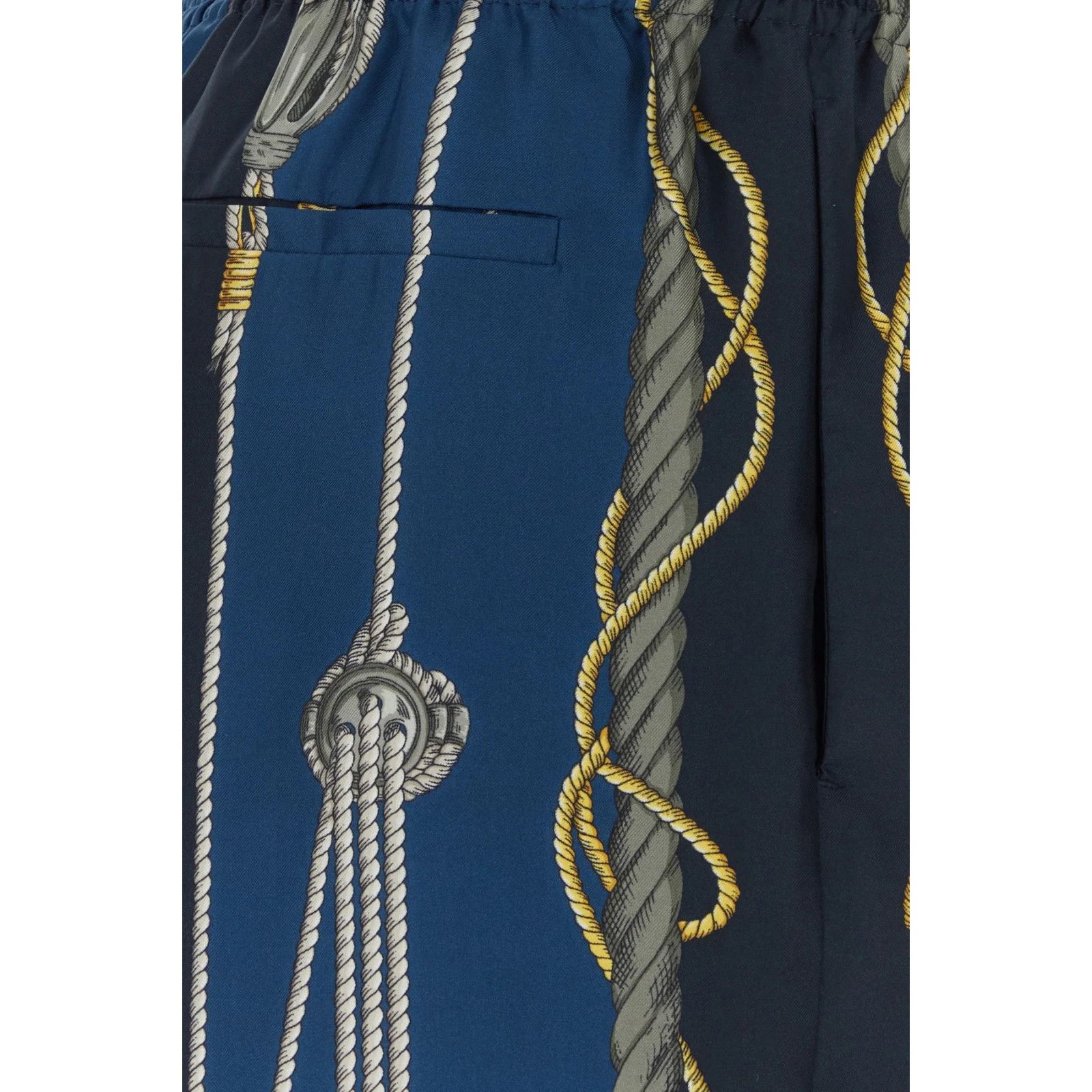 Versace VERSACE Printed Silk Bermuda Shorts New & Authentic (Men's s Size US 34 / EU 50 - 3 Thumbnail
