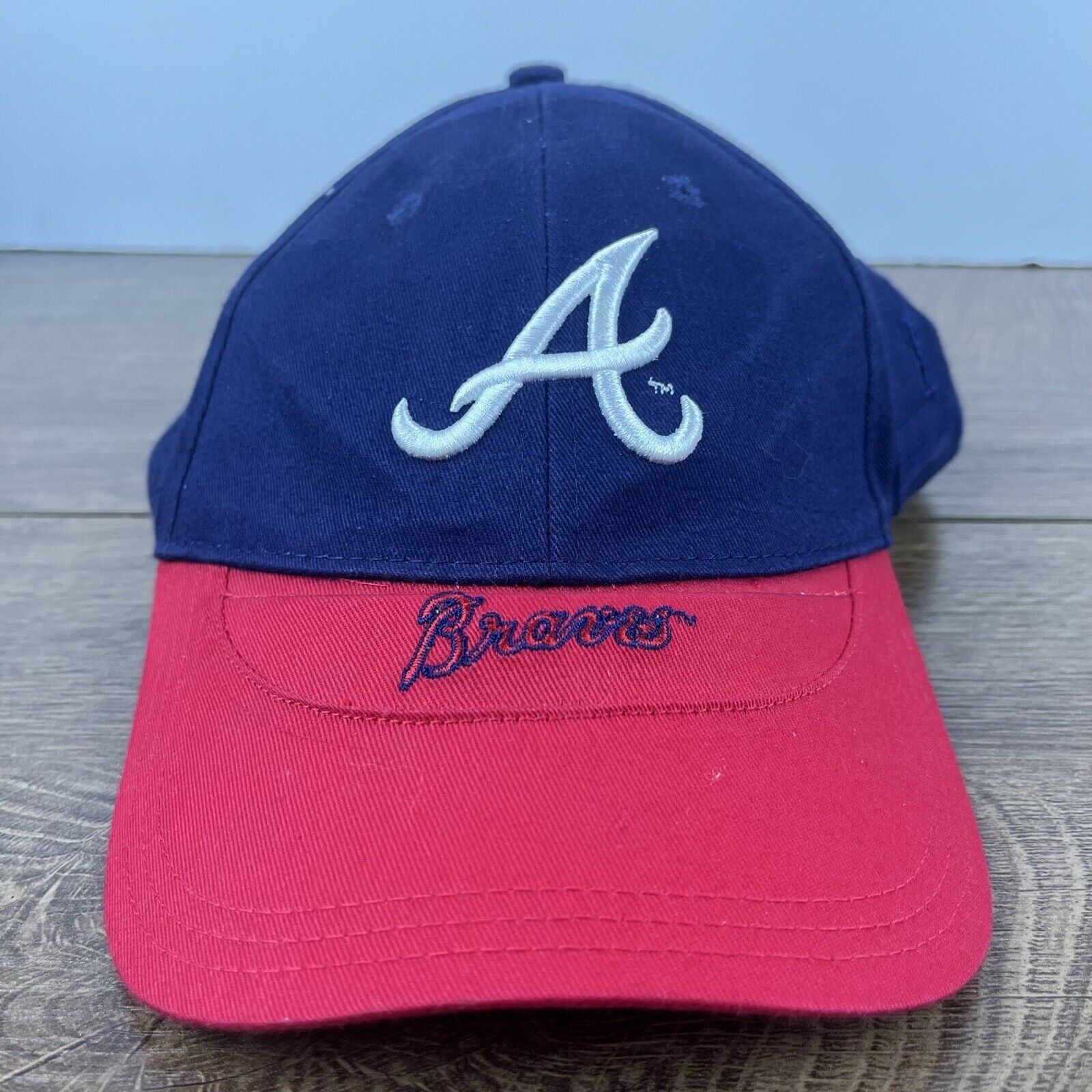 Other Atlanta Braves MLB Hat Adjustable Hat Blue Adjustable Hat Bl Size ONE SIZE - 1 Thumbnail