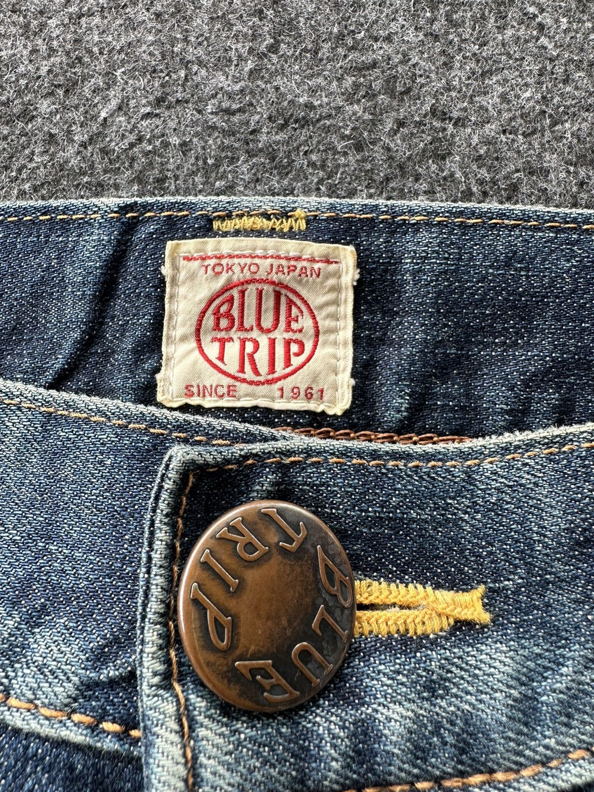 Edwin Edwin Blue Trip Flare Wide Leg Japan Denim 32x32 D219 Size US 32 / EU 48 - 15 Thumbnail