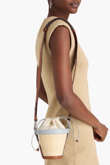 Maison Margiela Margiela rattan bucket crossbody bag Size ONE SIZE - 6 Thumbnail