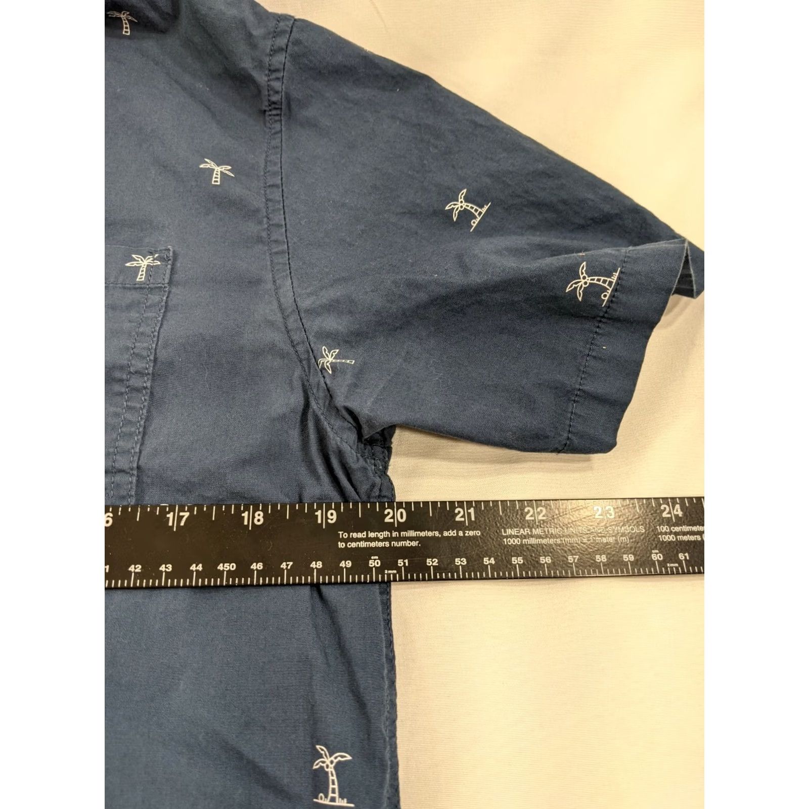 Pacsun Pacsun Shirt Button Front Mens Size Medium blue Palm Trees Sunday Funday Size US M / EU 48-50 / 2 - 5 Thumbnail