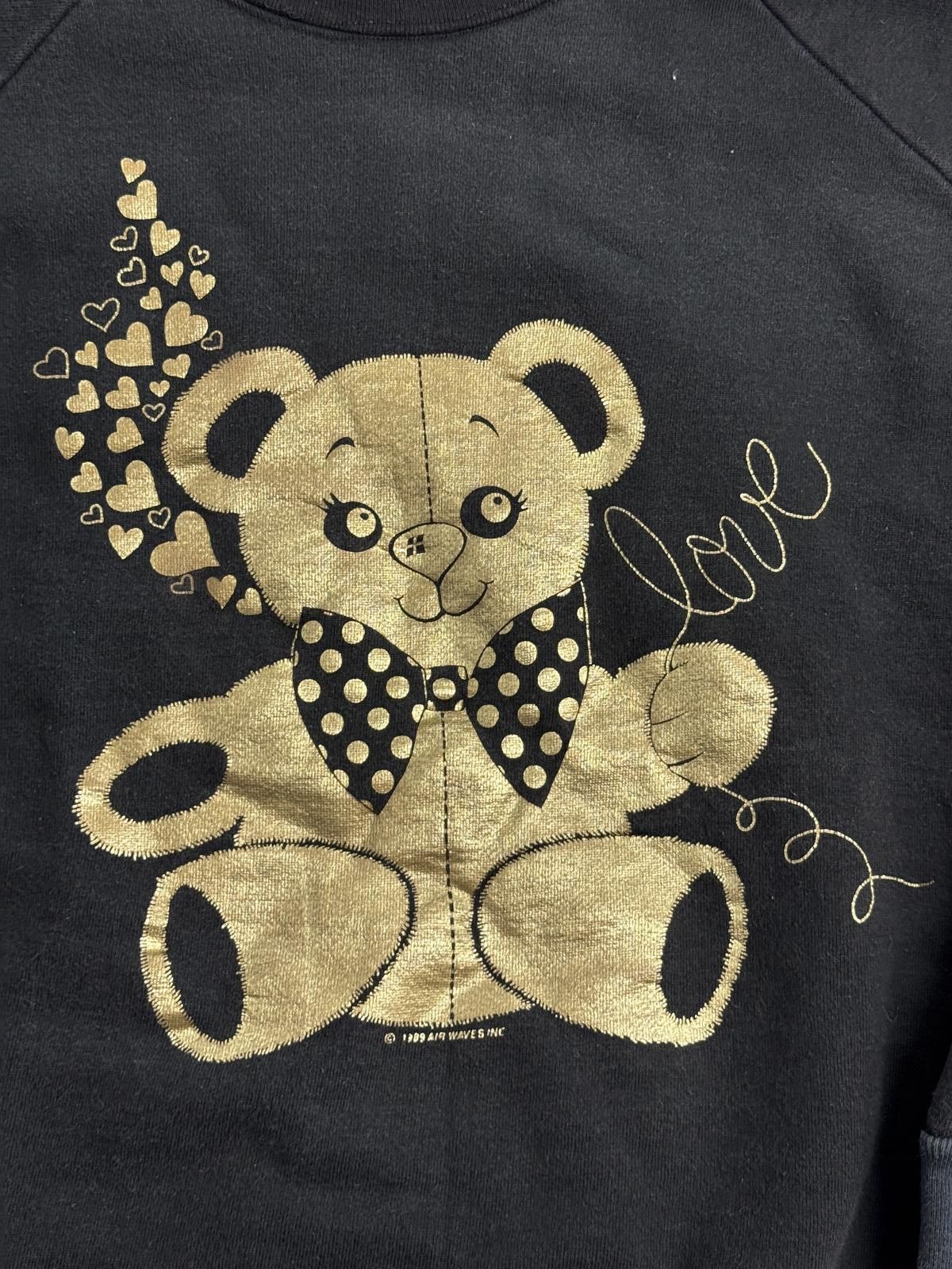 Other Vintage Teddy Bear Crewneck 1989 Valentine's Day Love 4XL Size US XXL / EU 58 / 5 - 3 Thumbnail