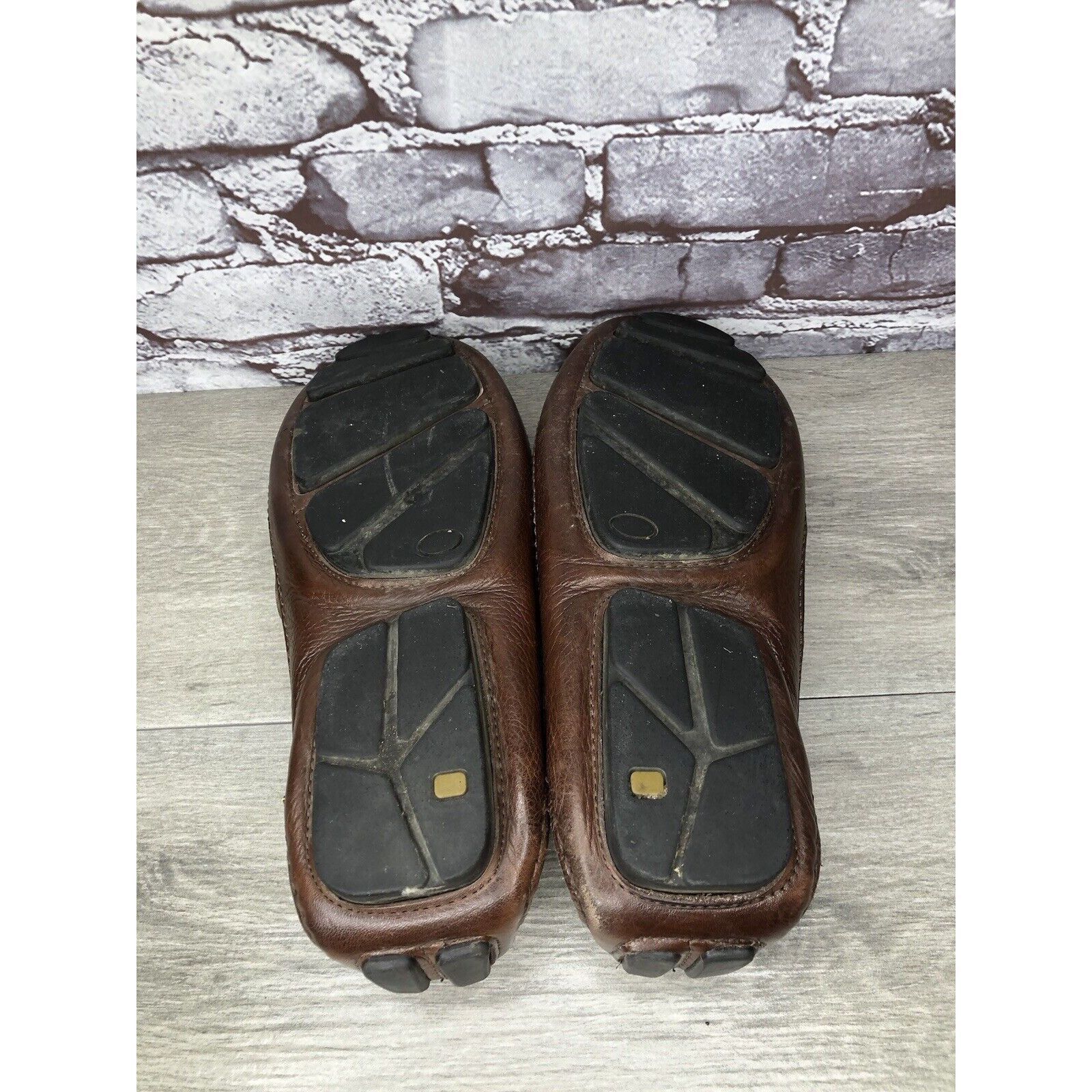 Mercanti Fiorentini Mercanti Fiorentini Relax Brown Leather Driving Penny Loafer Size US 13 / EU 46 - 11 Thumbnail