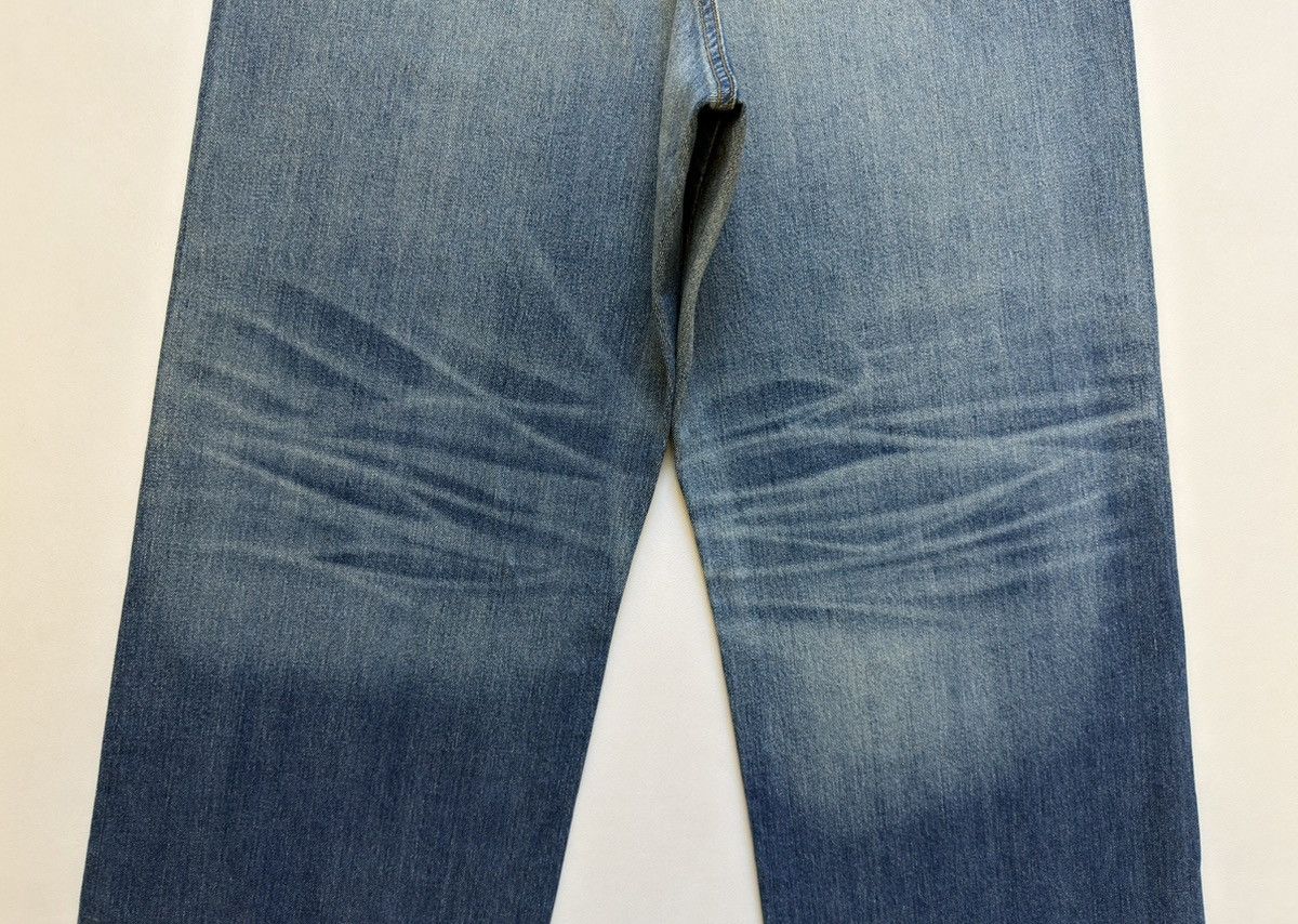 Comme des Garcons S/S 23 Wide Leg Washed Blue Denim Jeans Size US 34 / EU 50 - 15 Thumbnail