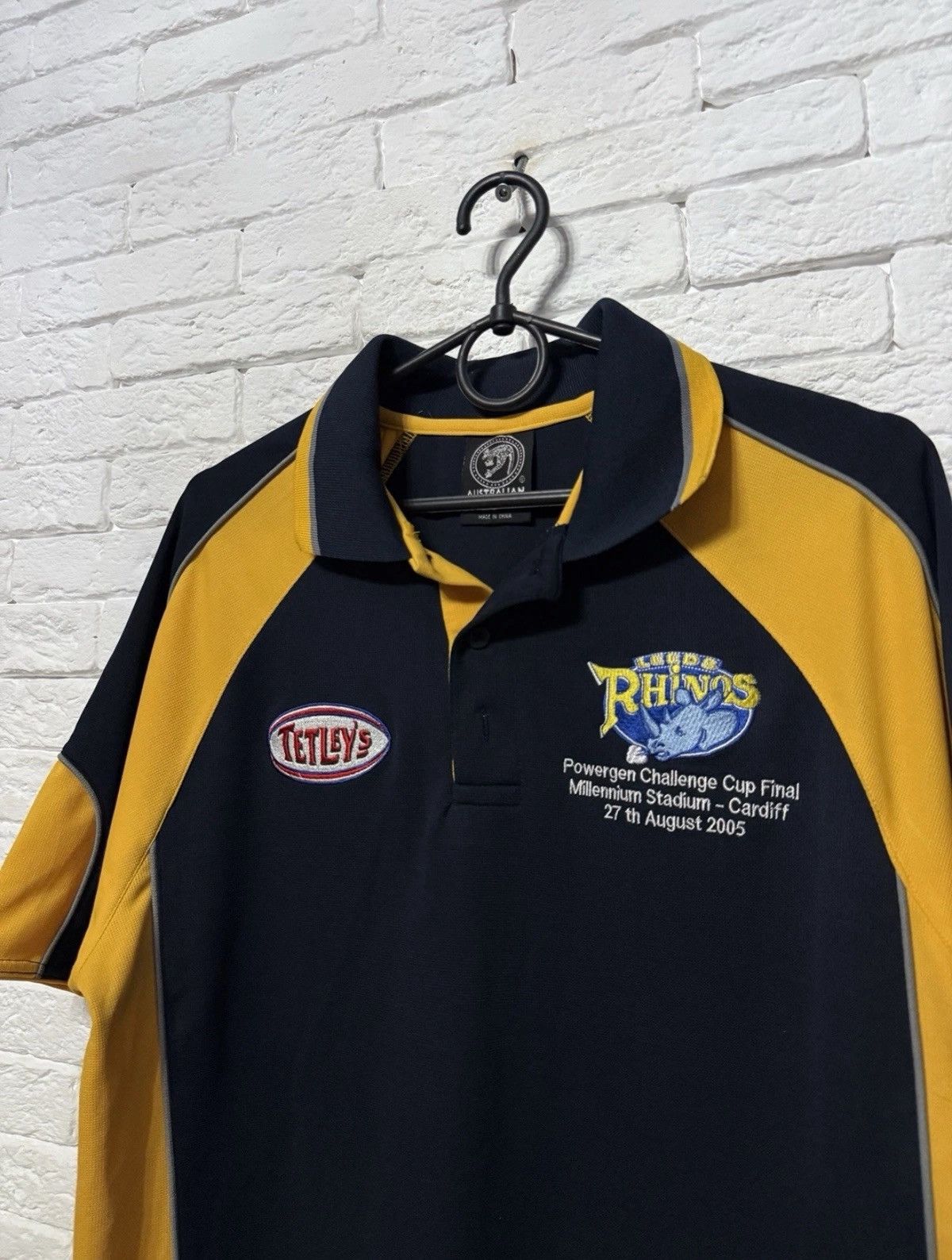 Other Rare Vintage Leeds Rhinos 2005 World Cup Jersey Australian Size US L / EU 52-54 / 3 - 2 Thumbnail