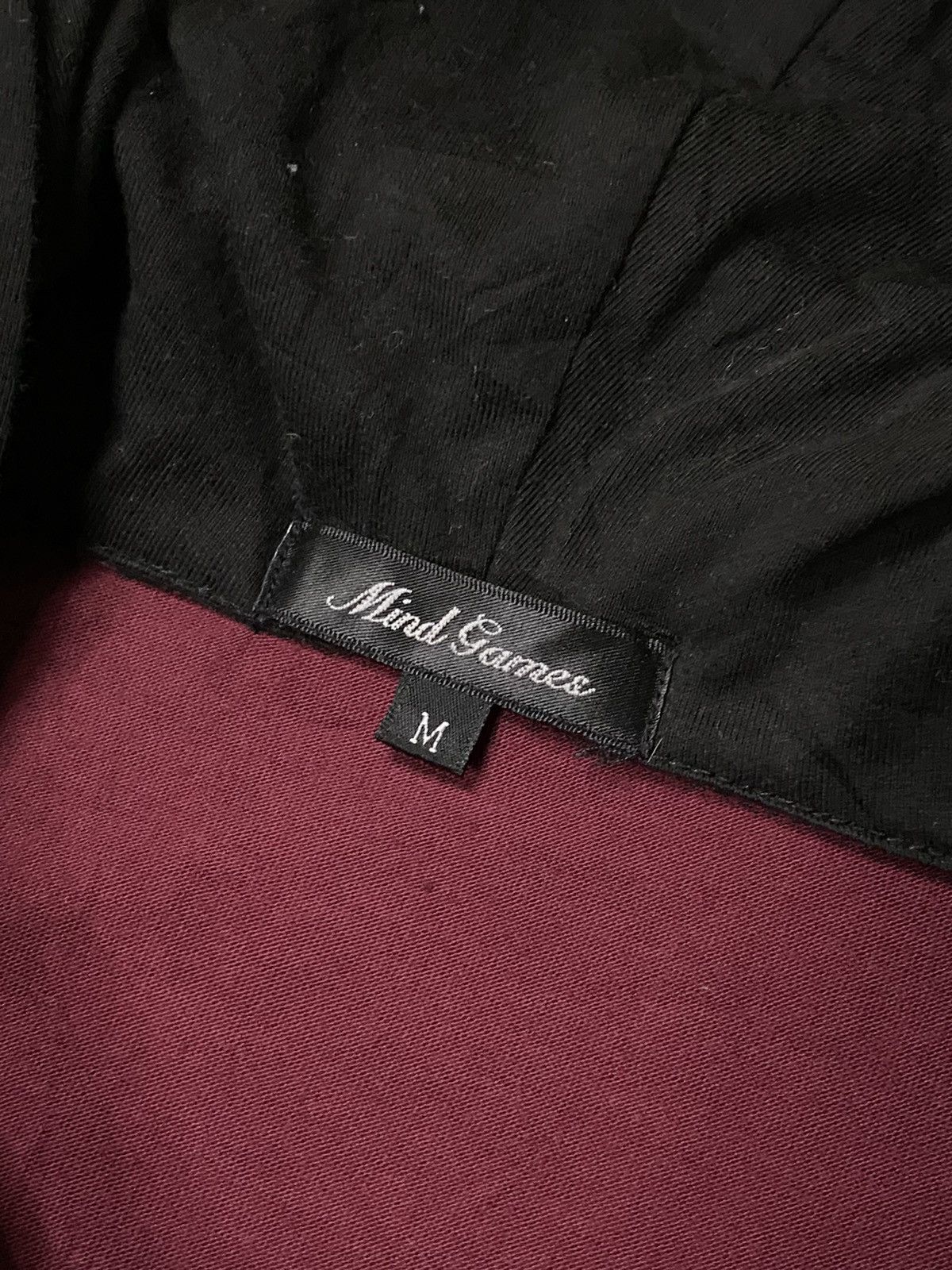 If Six Was Nine × Le Grande Bleu (L.G.B.) MIND GAMES GOTHIC PUNK SLEEVELES HODIE Size US M / EU 48-50 / 2 - 5 Thumbnail