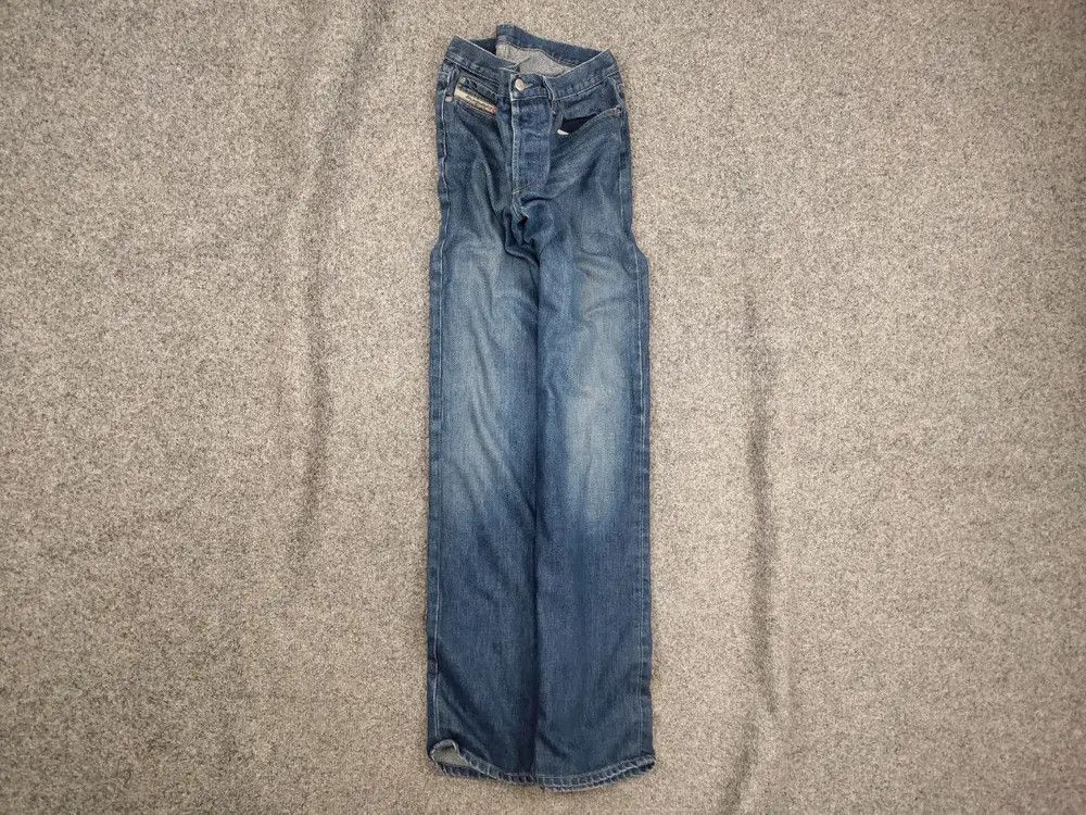 Diesel Vintage Diesel Industry Faded Denim Jeans Y2K Style Tapered Size US 32 / EU 48 - 1 Thumbnail