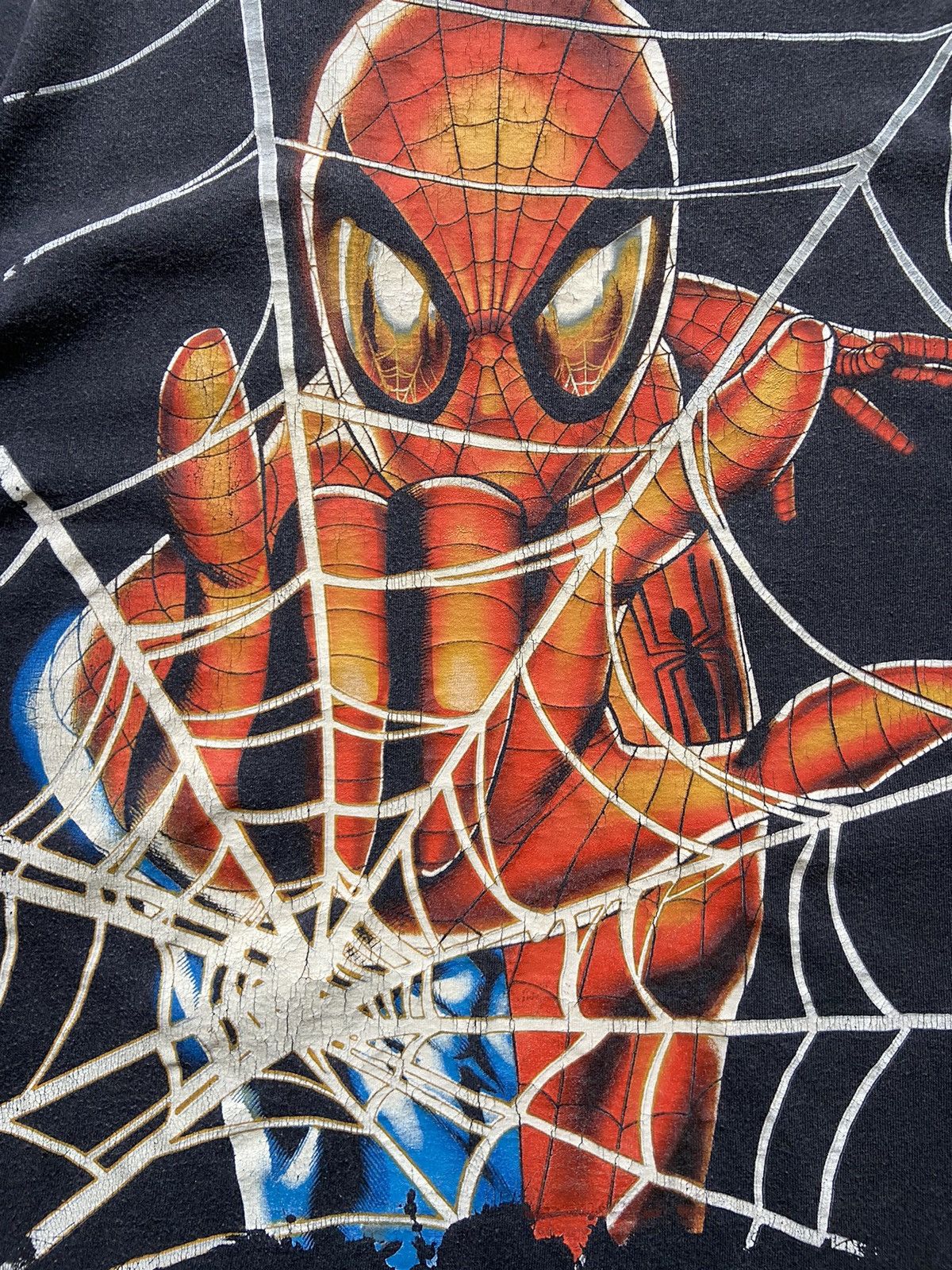 Marvel Comics × Vintage Vintage 00s Spider Man Marvel Comics Tee Shirt Size US XL / EU 56 / 4 - 2 Thumbnail
