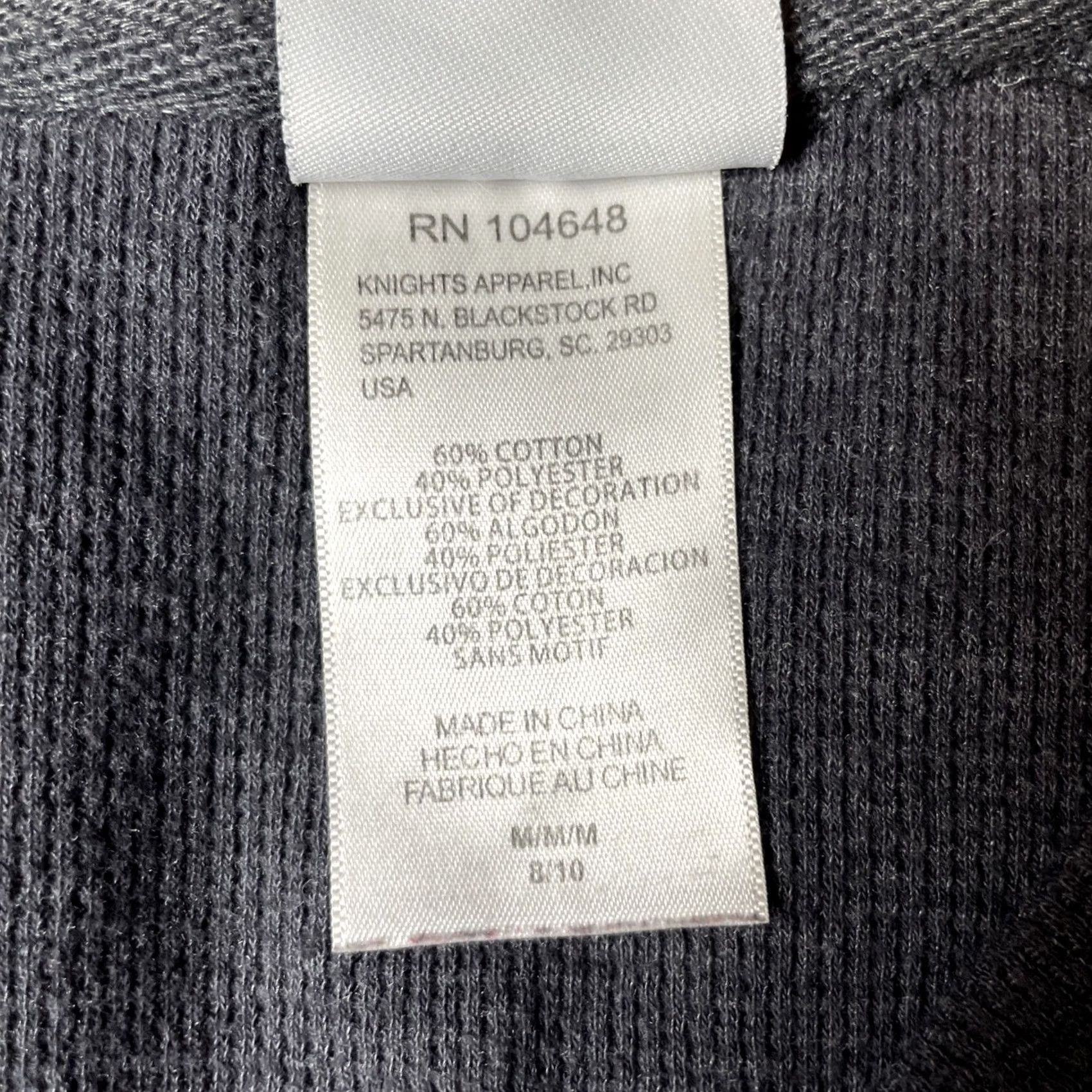 NHL NHL Flyers Womens M T-Shirt Gray Sports Knit Cozy V-Neck Logo Long Sleeve Regular Slimming All Seasons Packable Size M / US 6-8 / IT 42-44 - 5 Thumbnail