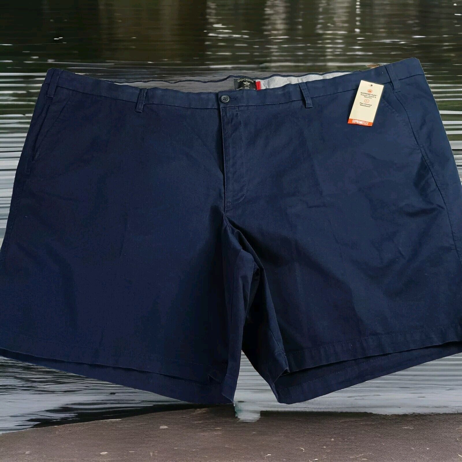 Dockers Dockers Shorts Men's 60 Blue Chino Ultimate Supreme Flex Size US 44 / EU 60 - 1 Thumbnail