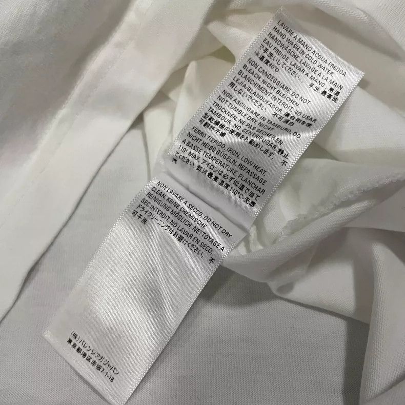Balenciaga Balenciaga SS21 Drip Peace Large Fit melts smiley face pri Size US XS / EU 42 / 0 - 7 Thumbnail