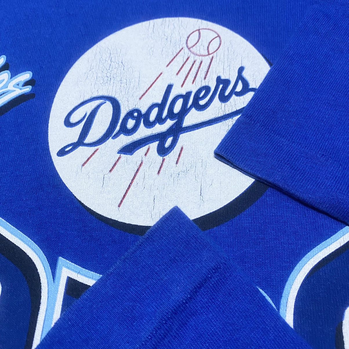 MLB × Vintage Rare‼️🔥Vintage MLB Dodgers Los Angeles T-Shirt Size US L / EU 52-54 / 3 - 8 Thumbnail