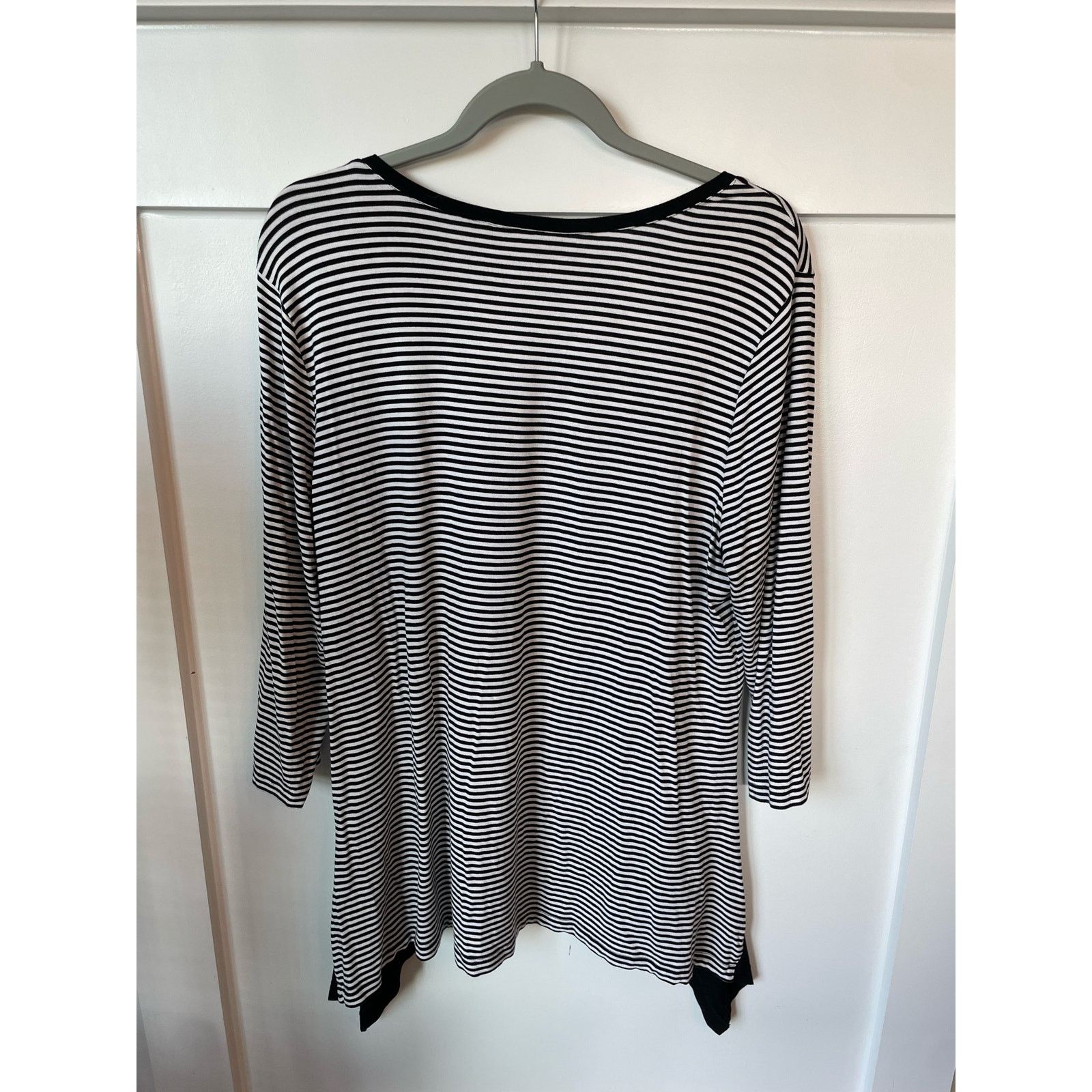 Chicos Chico's Bundle (2) Sequined Peasant Tunic&Striped Tunic,sz 2 Size L / US 10 / IT 46 - 12 Thumbnail