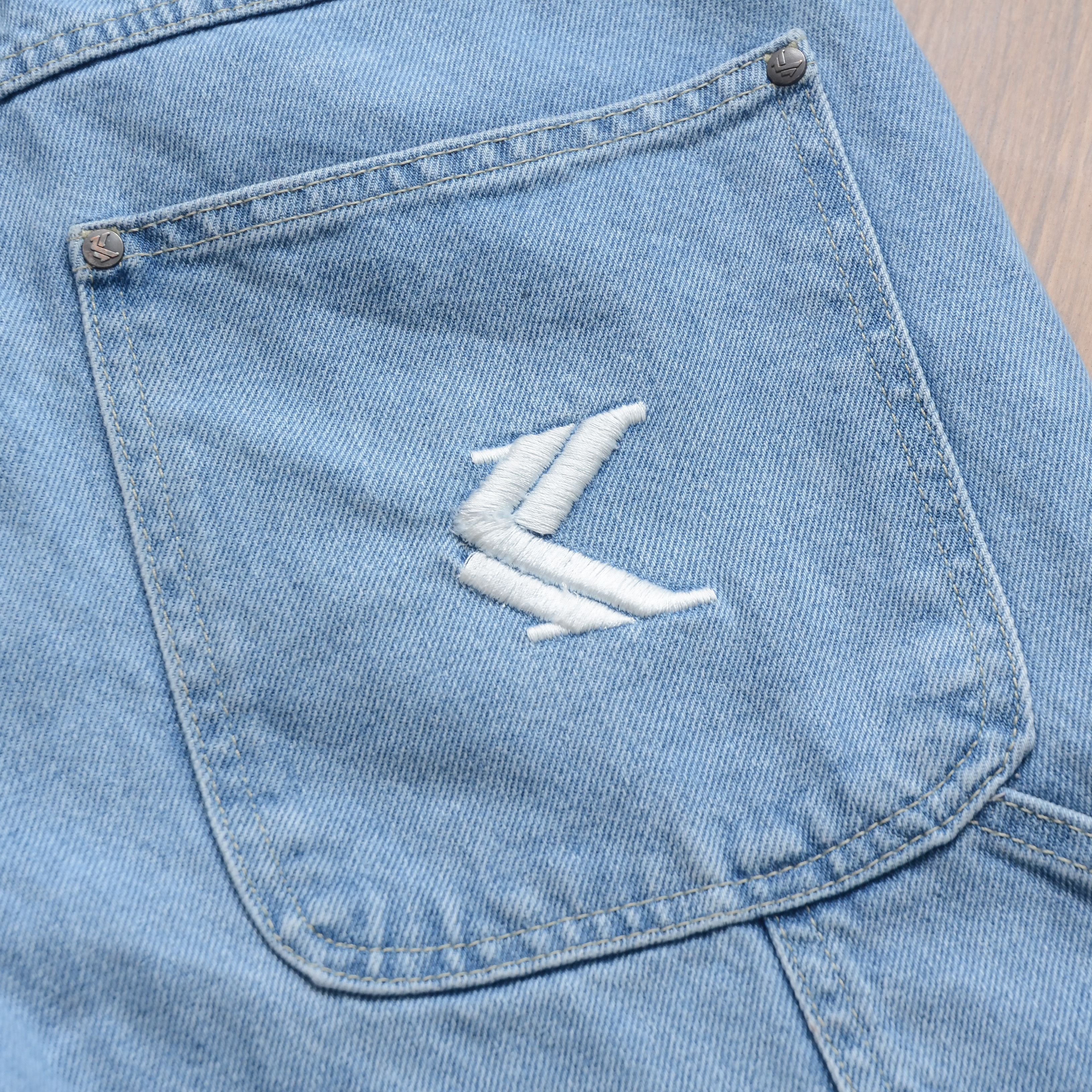 Karl Kani Karl Kani Rap Streetwear multipocket hip hop jeans Size US 30 / EU 46 - 9 Thumbnail