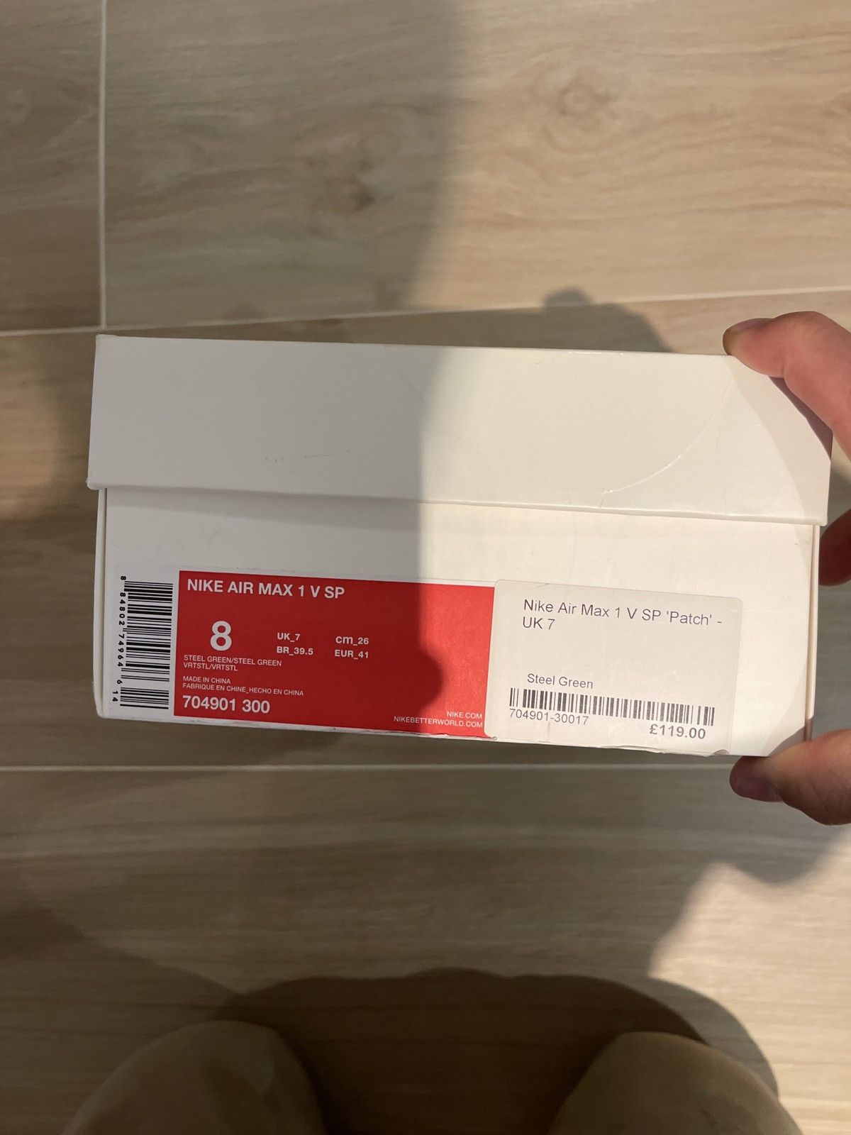 Nike Nike air max 1 v sp patch Size US 8 / EU 41 - 2 Thumbnail