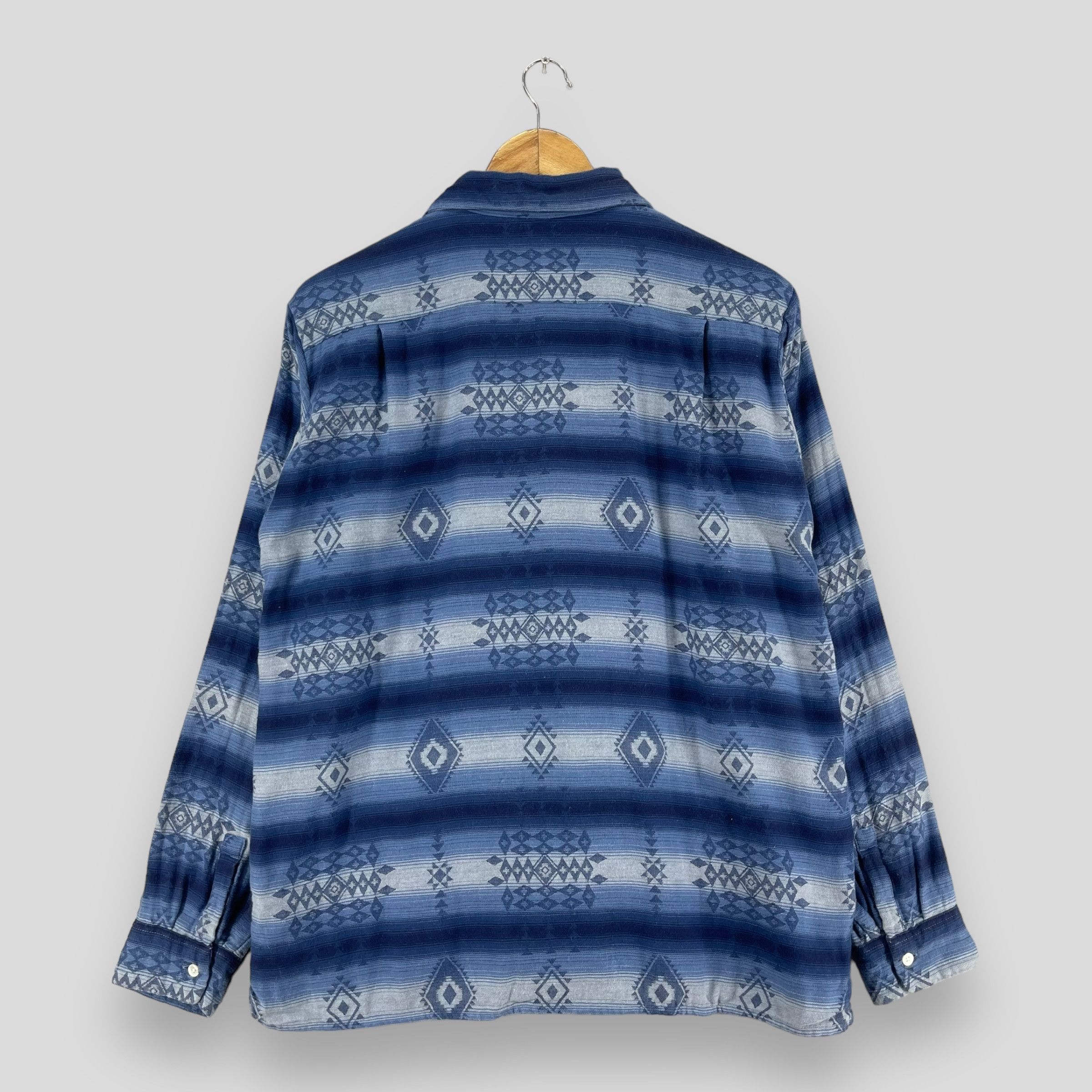 Japanese Brand × Vintage Vintage JOURNAL STANDARD Aztec Navajo Flannel Size US M / EU 48-50 / 2 - 7 Thumbnail