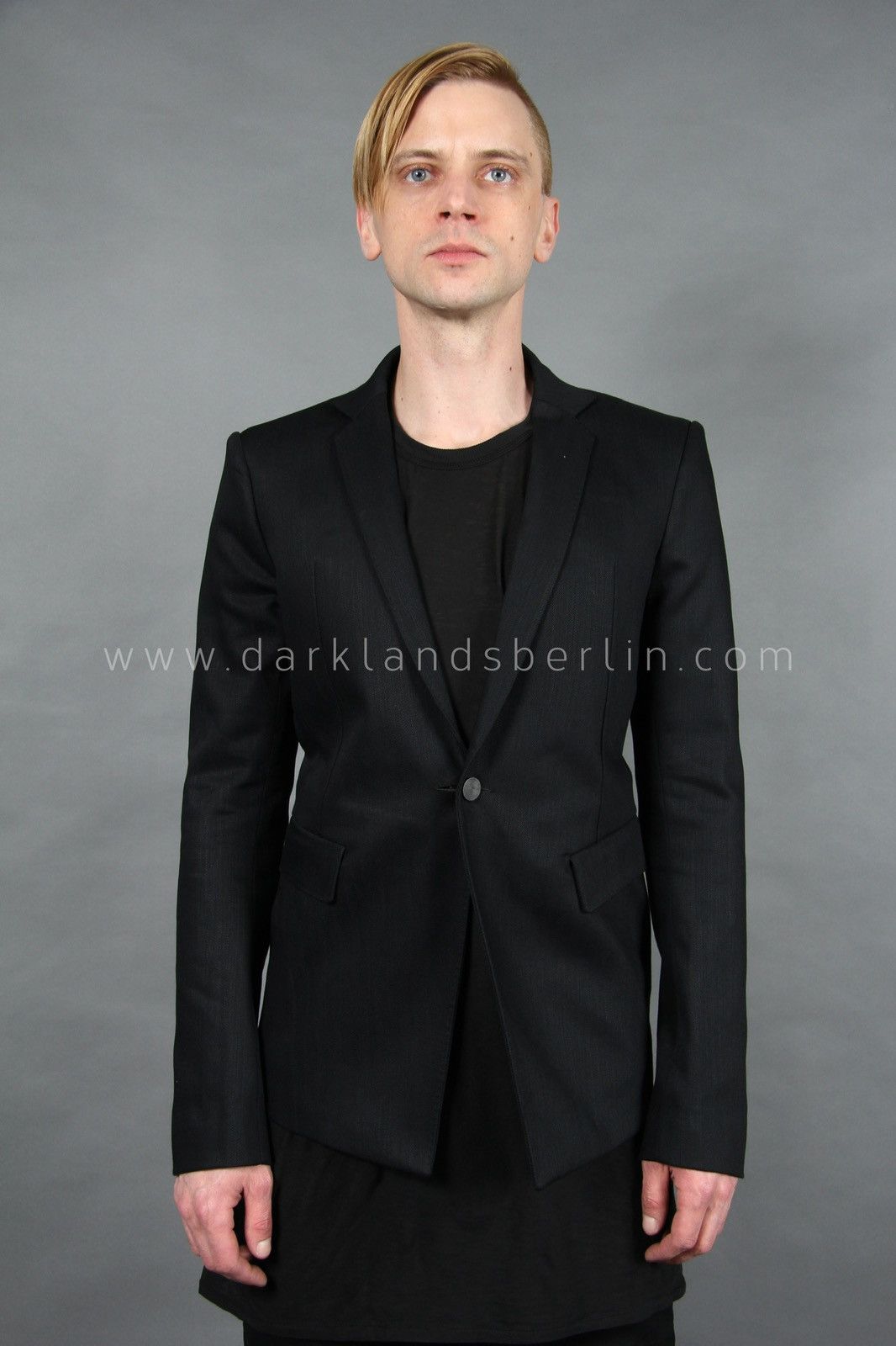 Boris Bidjan Saberi Boris Bidjan Suit 1 Black Jacket Size 46S - 3 Thumbnail