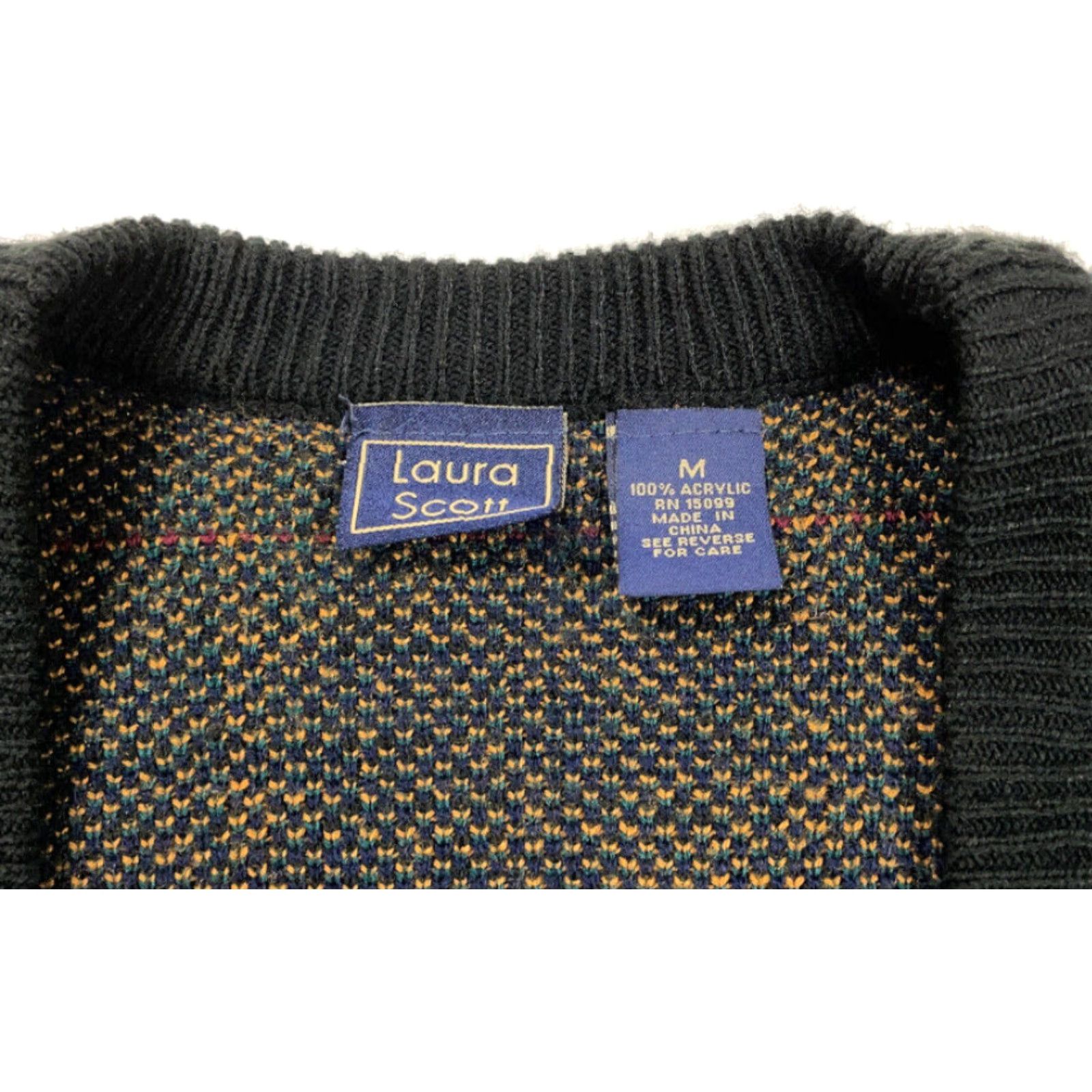 Etro Retro Green Plaid Cardigan Sweater Brass Engraved Buttons Elegant Preppy M Size M / US 6-8 / IT 42-44 - 5 Thumbnail