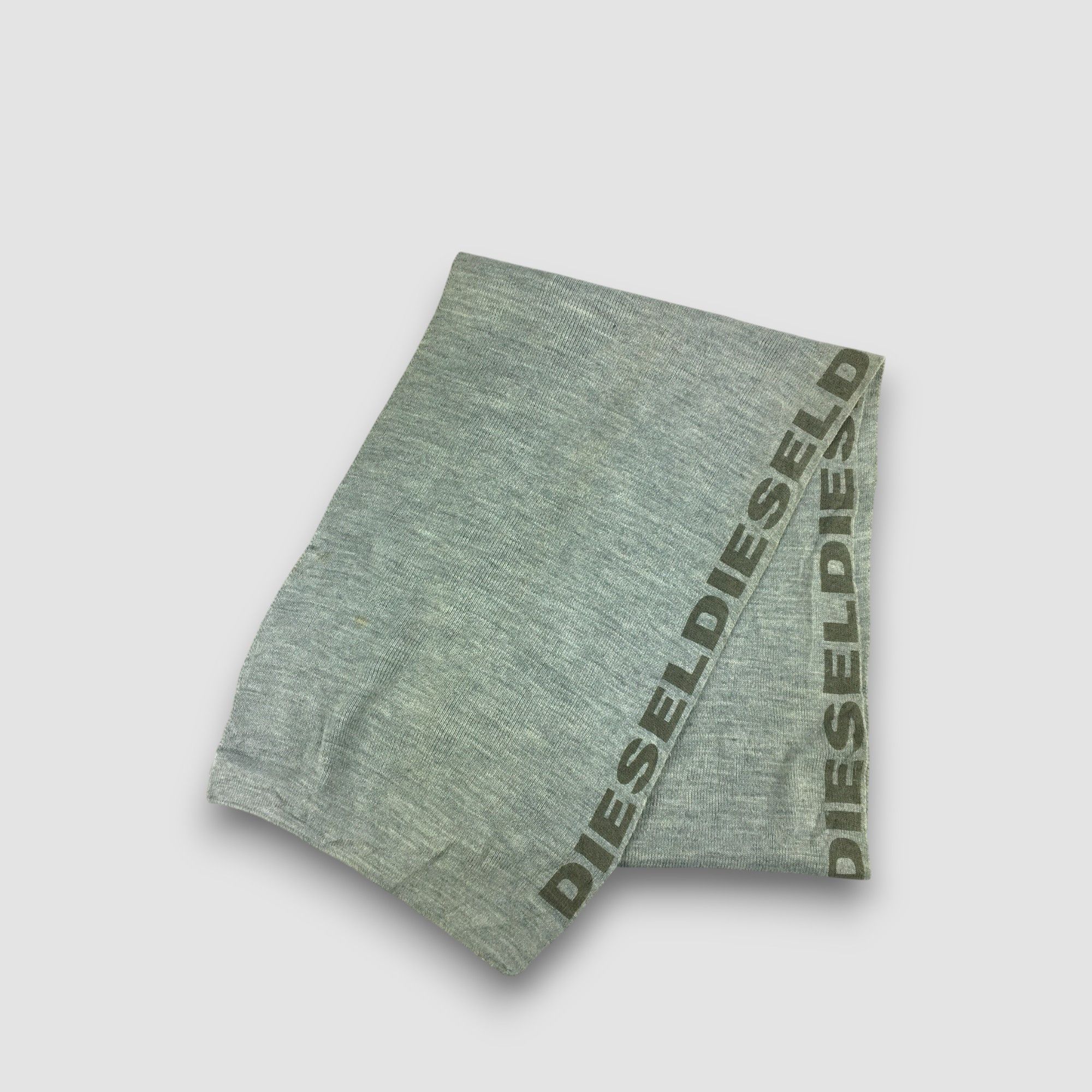 Diesel Vintage Y2K Diesel Scarf Muffler Wool Cashmere Scarves Size ONE SIZE - 3 Thumbnail