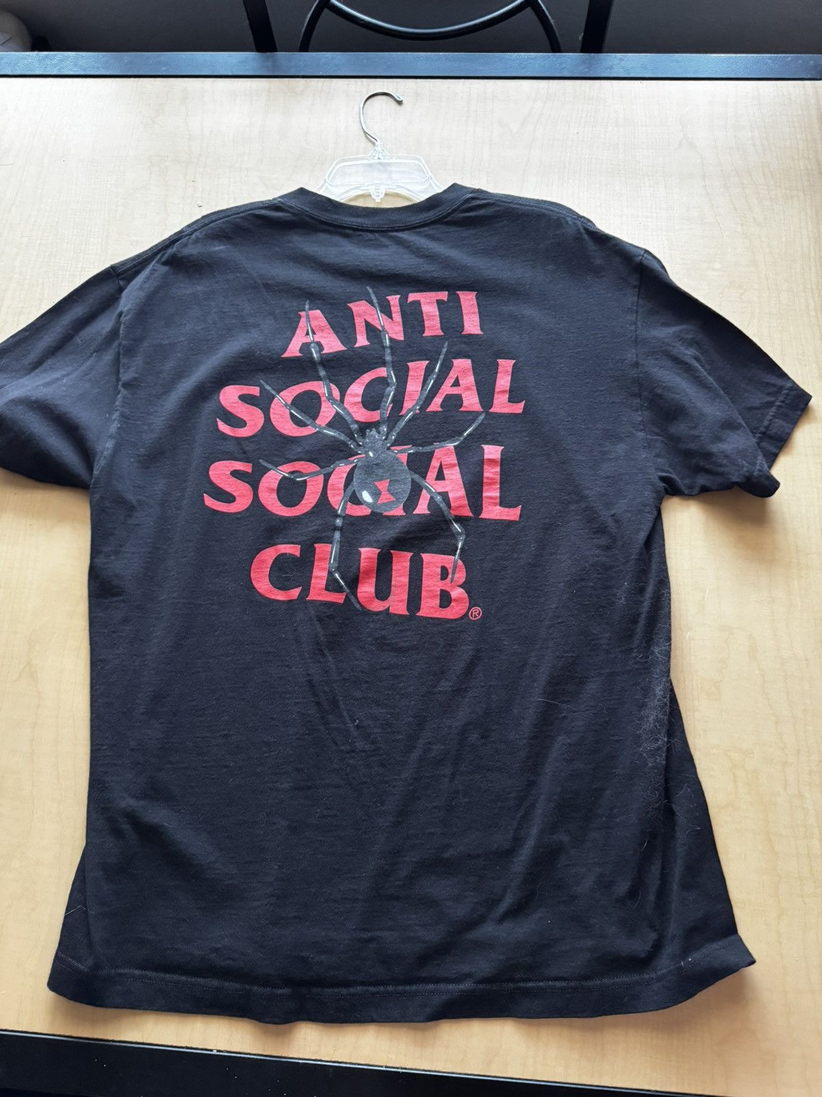 Anti Social Social Club ASSC Spider T-shirt Size US XL / EU 56 / 4 - 1 Thumbnail