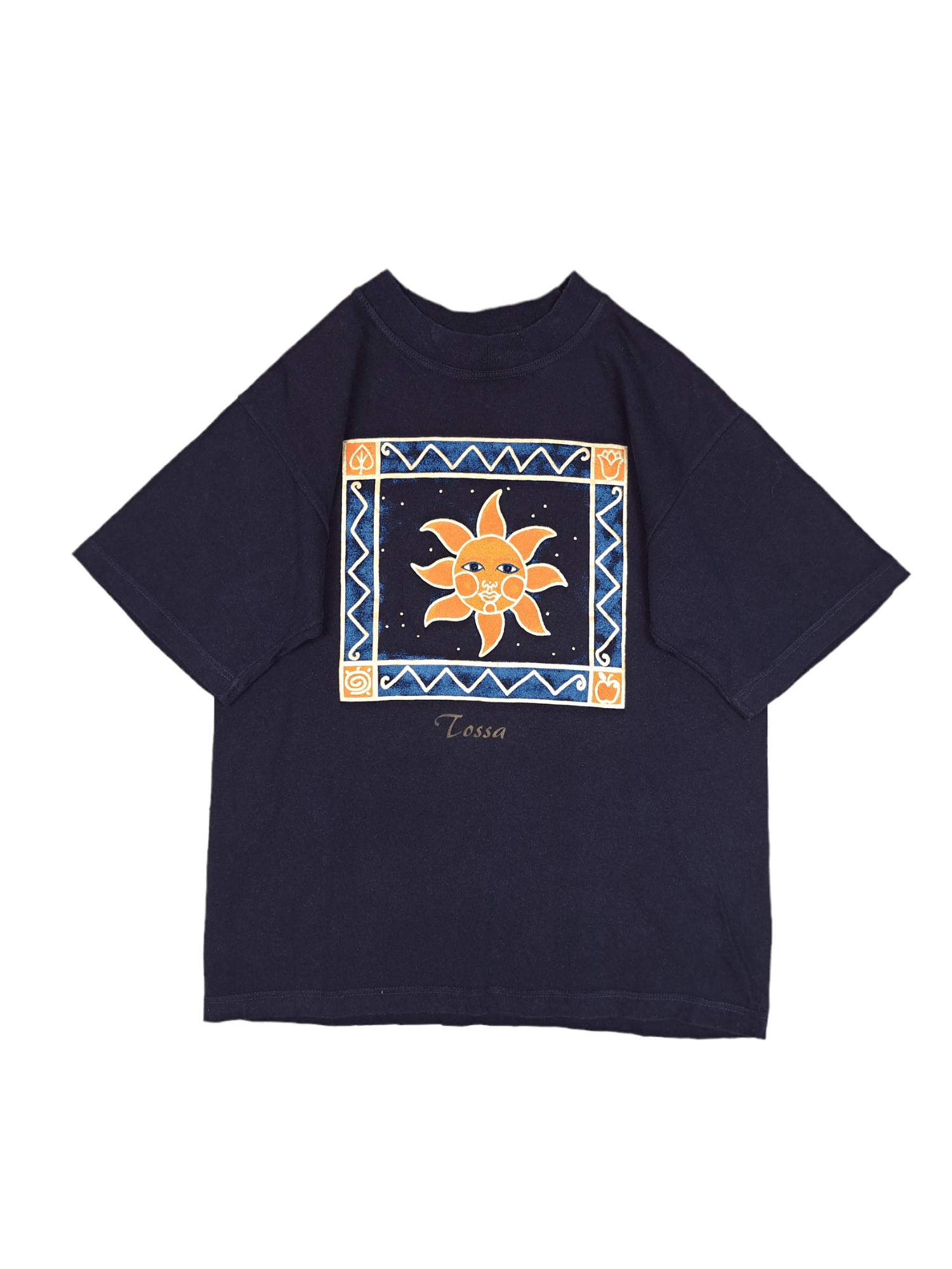 Japanese Brand × Vintage 💎 Vintage Sun Tossa Catalonia Spain Holiday Gobelin T-shirt Size US S / EU 44-46 / 1 - 1 Thumbnail