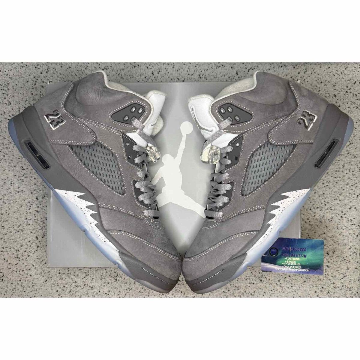Jordan Brand Jordan 5 Wolf Grey Size 11 Men Size US 11 / EU 44 - 1 Thumbnail