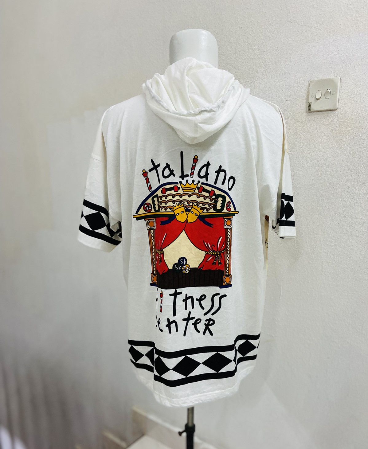 Jean Charles De Castelbajac JEAN CHARLES DE CASTELBAJAC HOODIE TEE Size US L / EU 52-54 / 3 - 4 Thumbnail