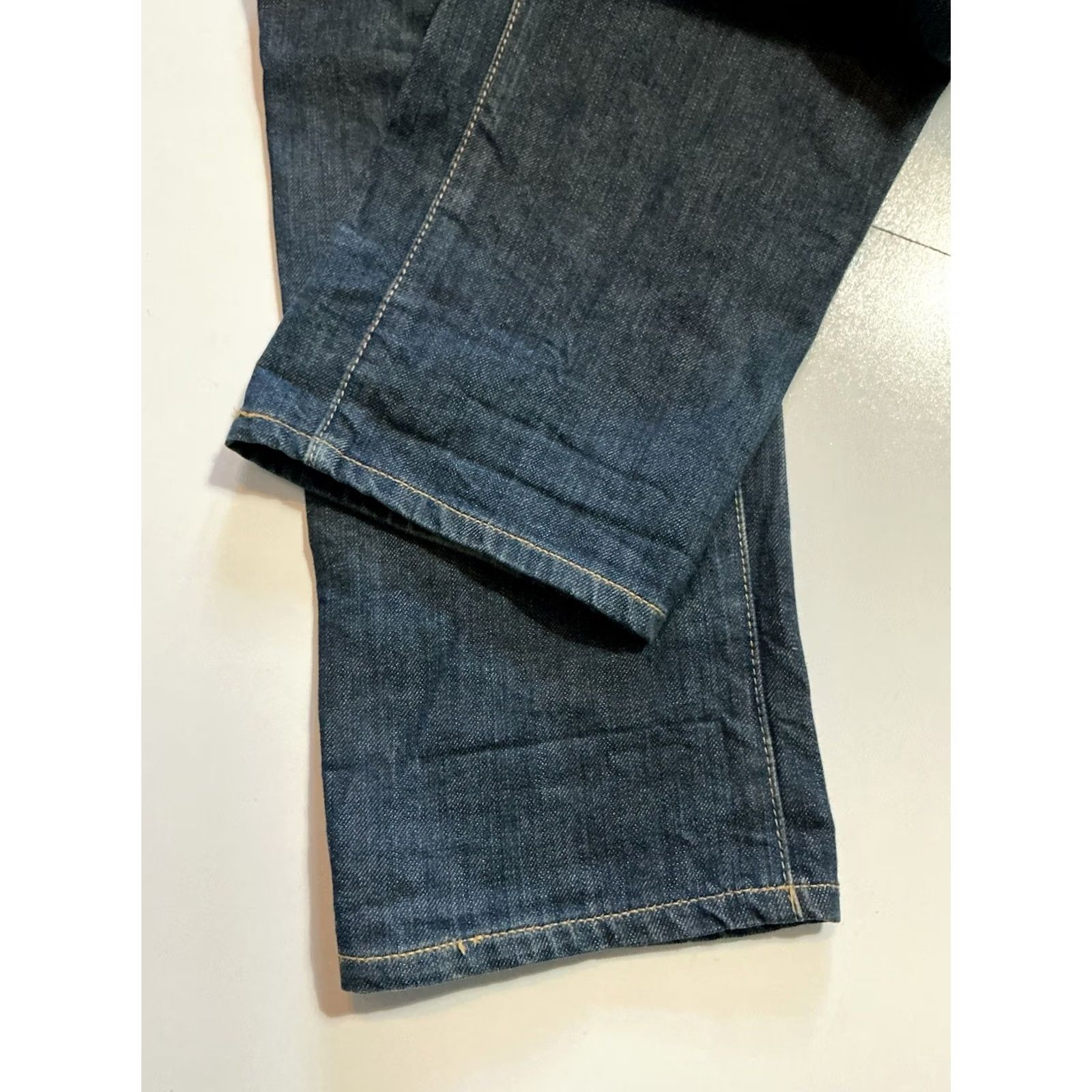 Denime CC15 Los Angeles Nathan Bogle JN02 Button Fly Men’s Blue Denim Jeans Sz 32 Slim Regular Size 34 30 Inseam Mens Jeans Color Blue - 2000s 90s? Size US 32 / EU 48 - 7 Thumbnail