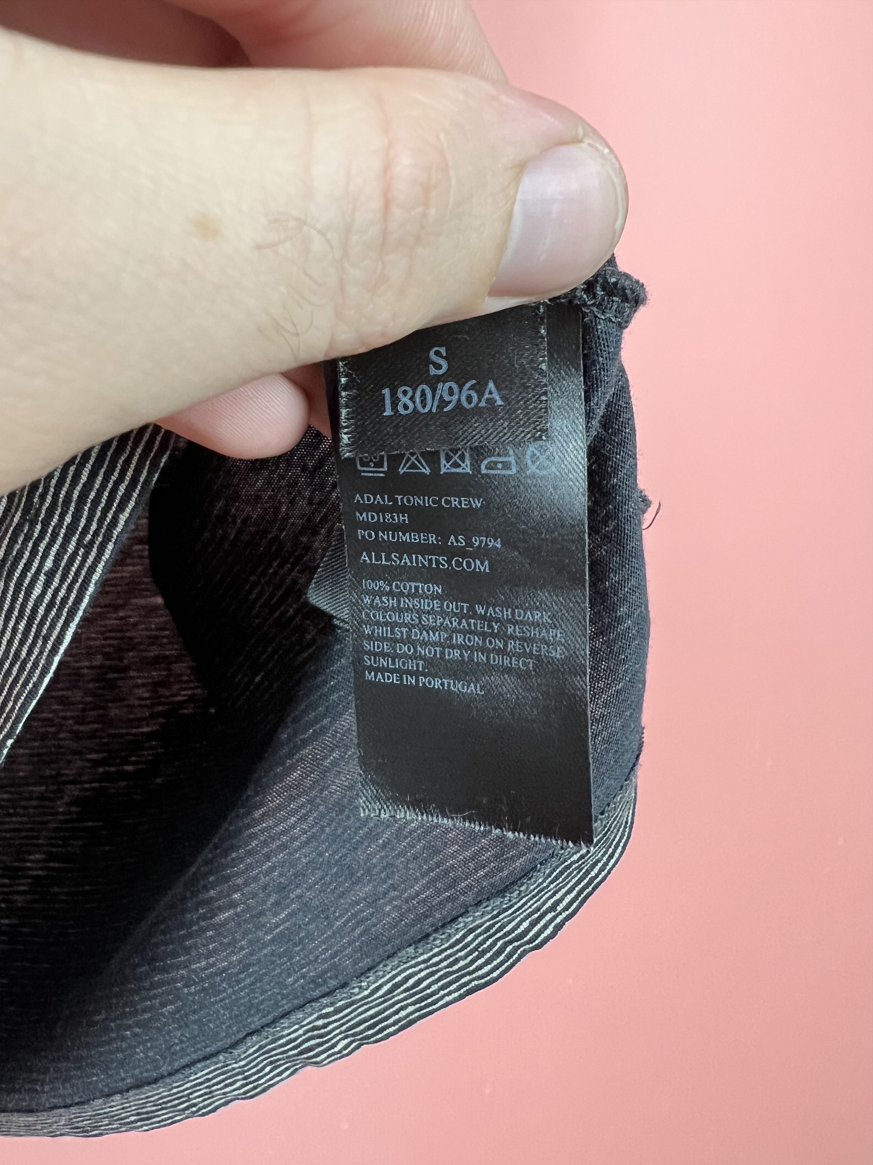 Allsaints Allsaints basic striped shirt casual hype tee Size US S / EU 44-46 / 1 - 4 Thumbnail