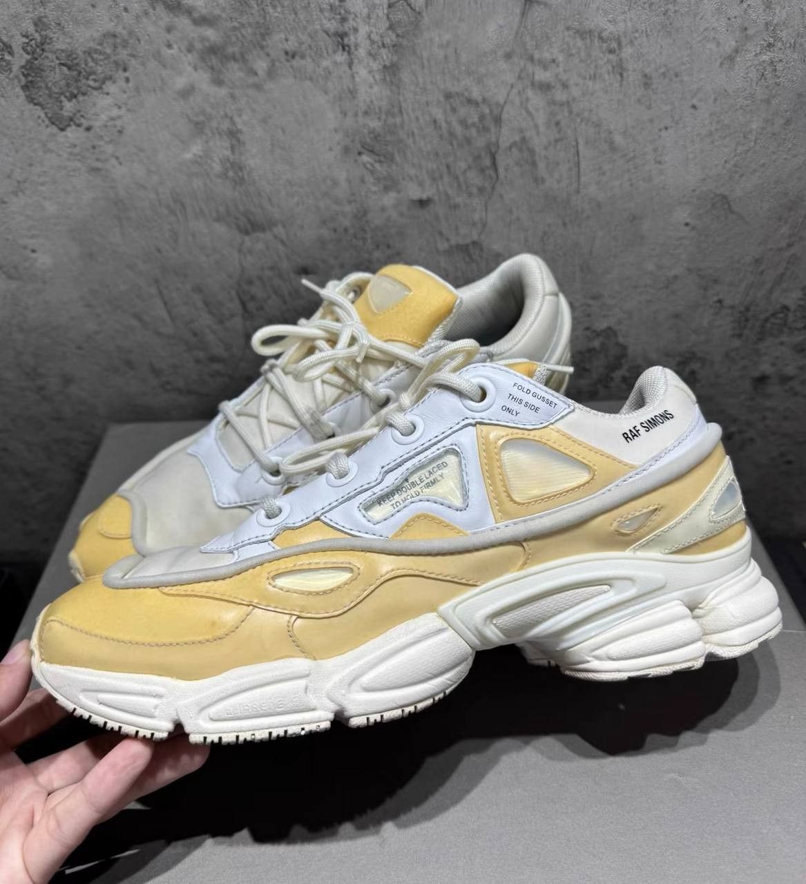 Raf Simons Adidas Ozweego 2 Mint/Pink | Grailed