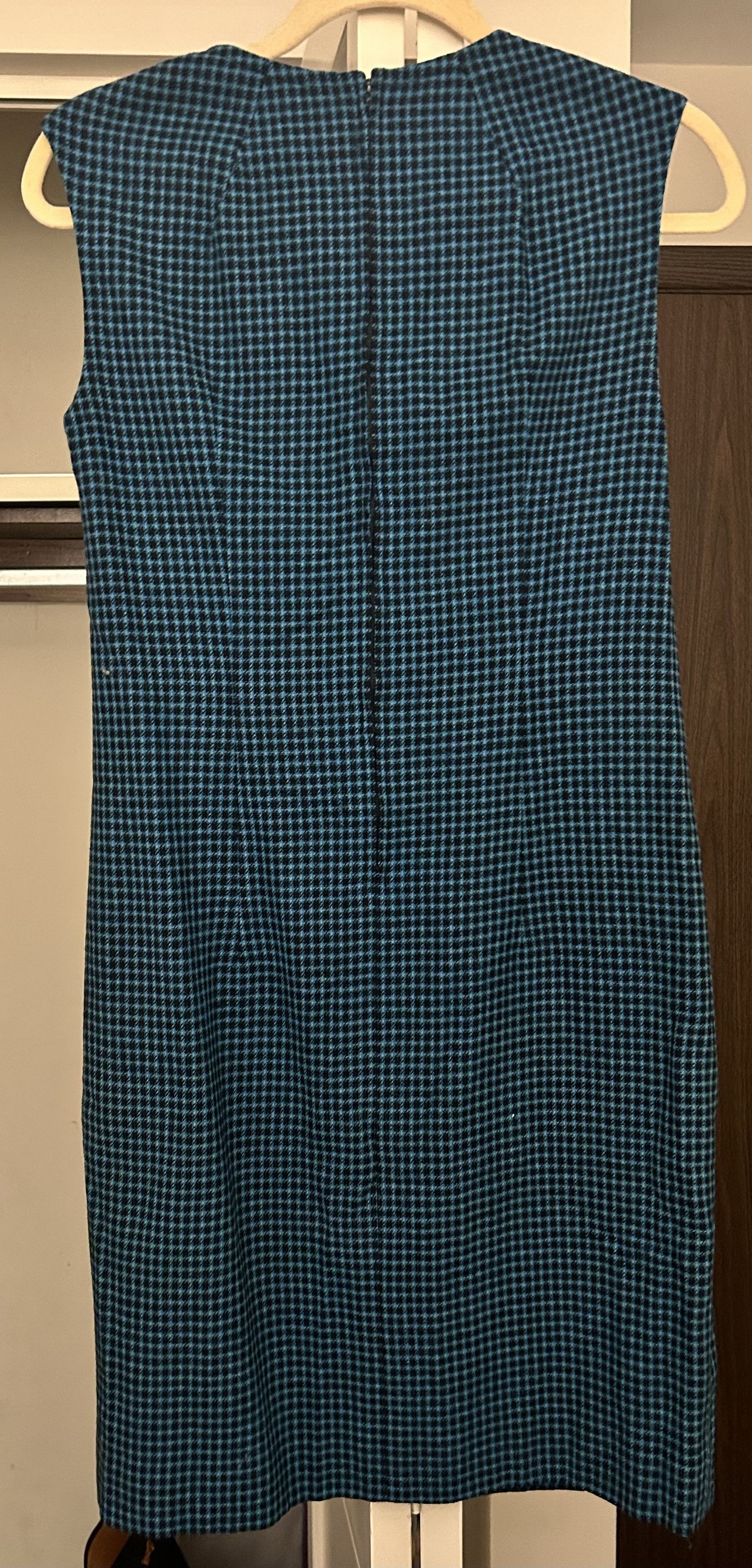 Pendleton VTG Pendleton sleeveless 100% Wool Plaid Shift dress Size M / US 6-8 / IT 42-44 - 5 Thumbnail