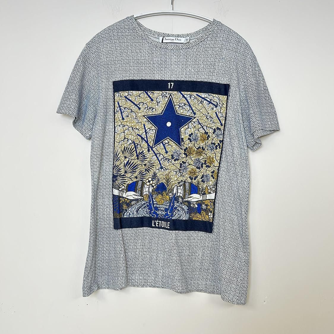 Dior Dior Star Print T-Shirt Size S Size US S / EU 44-46 / 1 - 1 Thumbnail