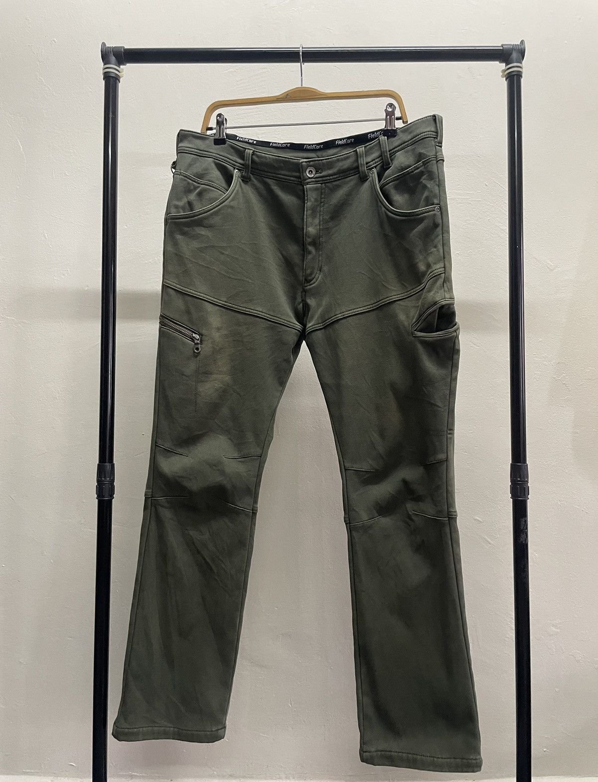 image of Military x Vintage Fieldcore Stretchable Tactical Army Cargo Pants in Green, Men's (Size 36)