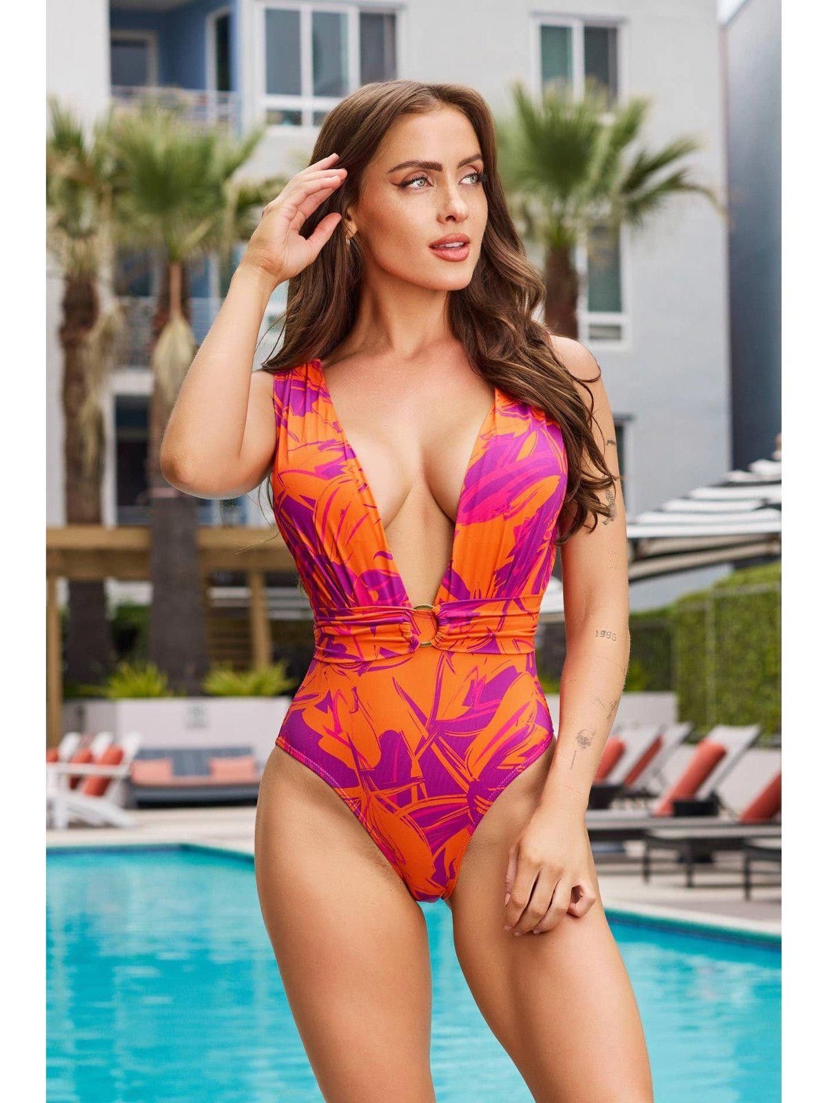 Other Cavaricci Women's One-Piece Swimsuit in Vibrant Colors Large Size ONE SIZE - 1 Thumbnail